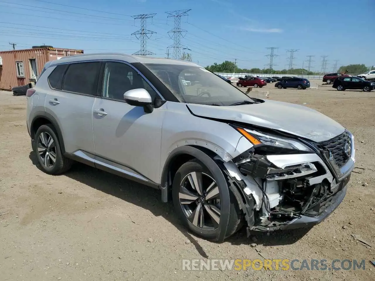 4 Photograph of a damaged car JN8BT3CB7PW465627 NISSAN ROGUE 2023