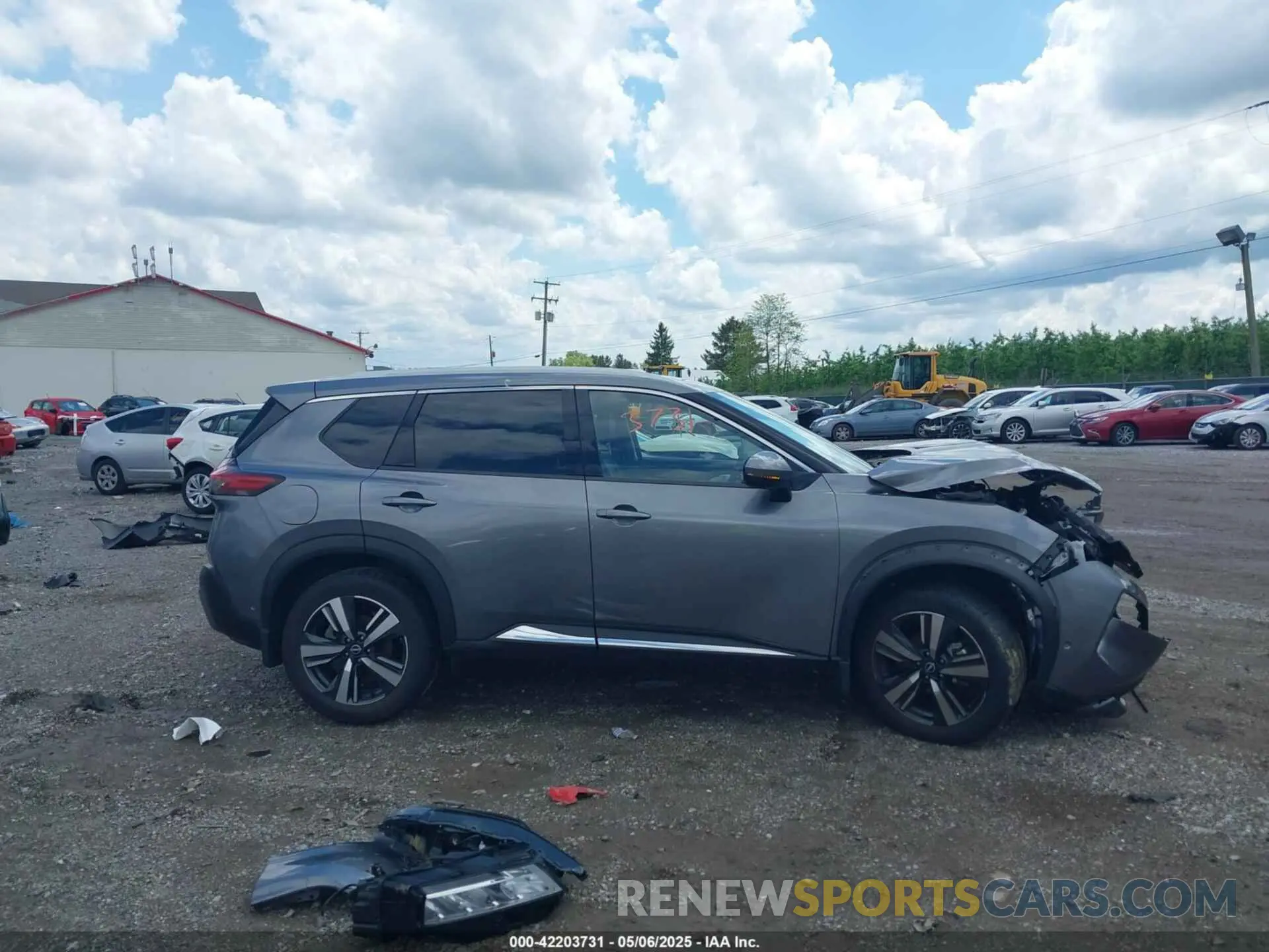 13 Photograph of a damaged car JN8BT3CB7PW475266 NISSAN ROGUE 2023