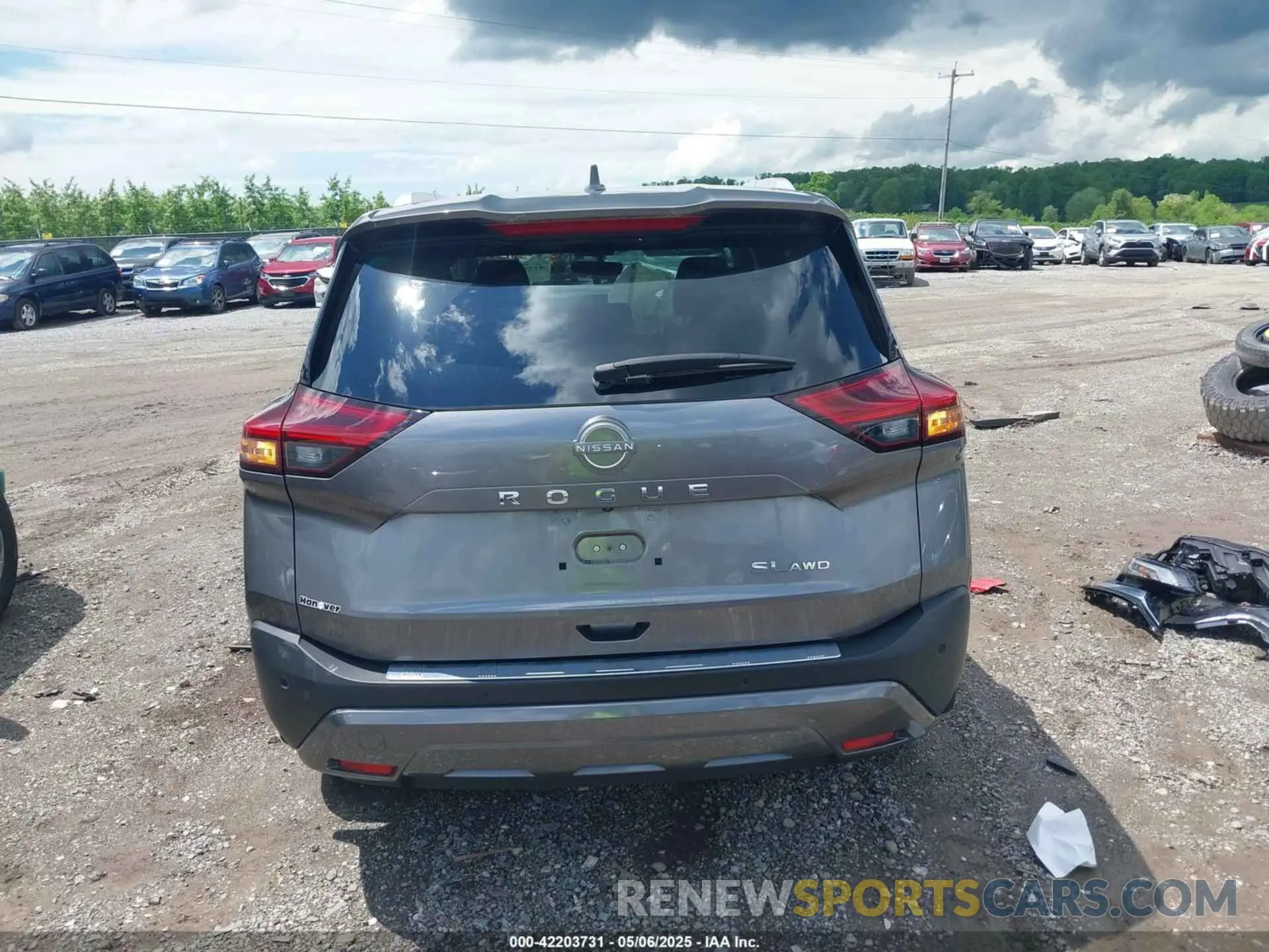 16 Photograph of a damaged car JN8BT3CB7PW475266 NISSAN ROGUE 2023