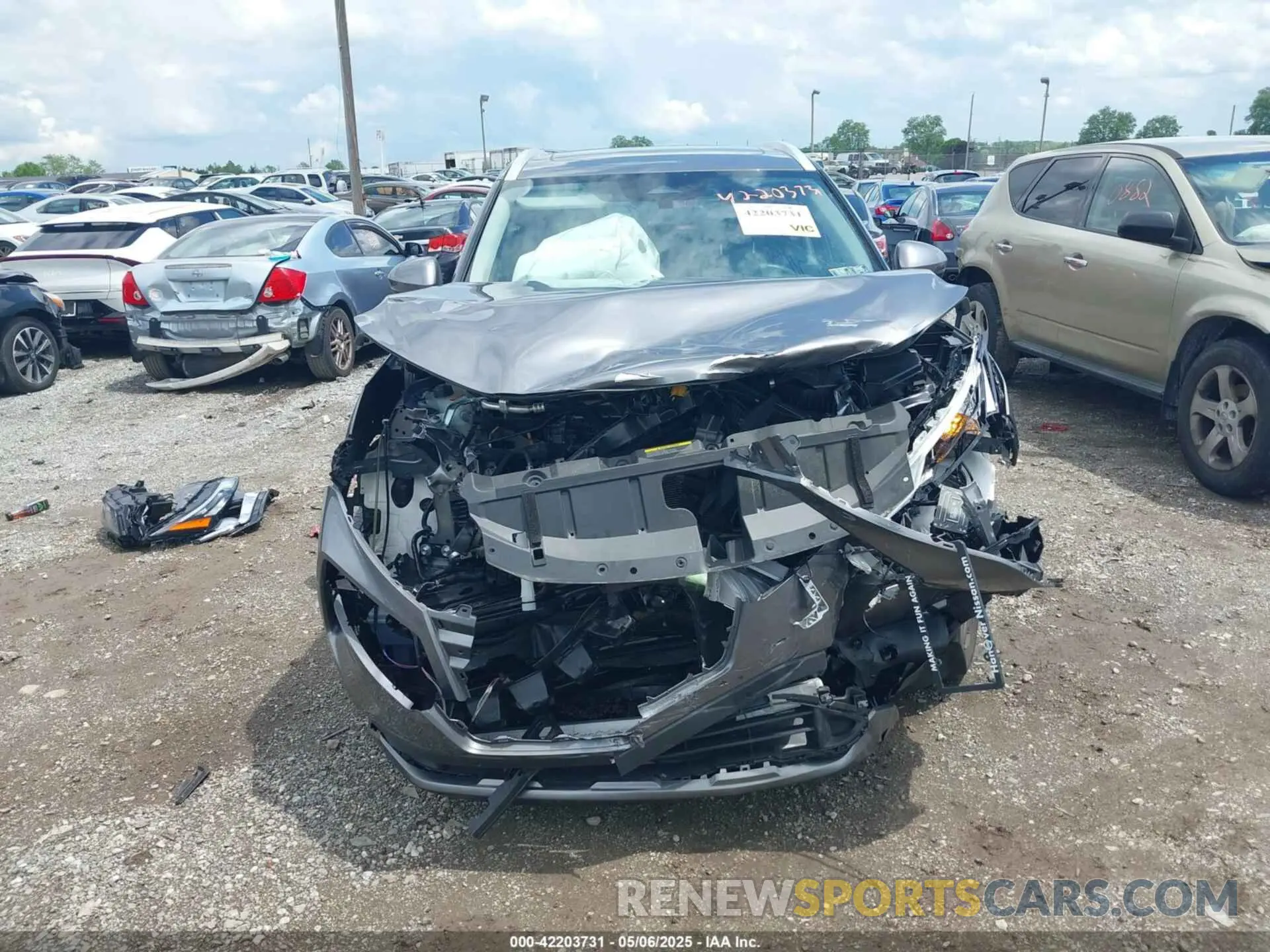 6 Photograph of a damaged car JN8BT3CB7PW475266 NISSAN ROGUE 2023