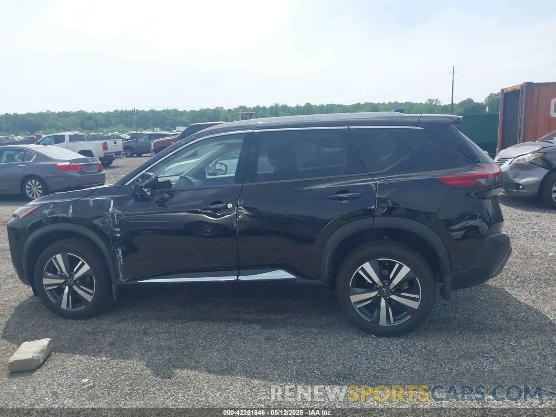 14 Photograph of a damaged car JN8BT3CB9PW463412 NISSAN ROGUE 2023