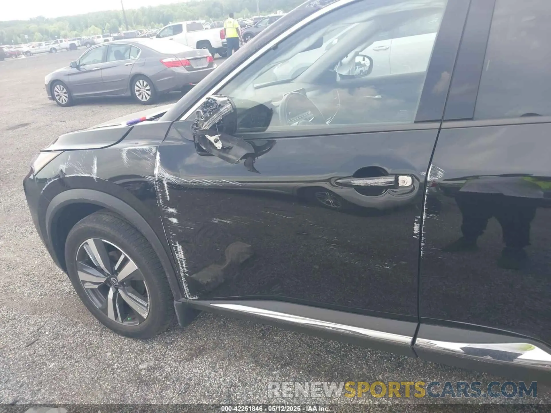6 Photograph of a damaged car JN8BT3CB9PW463412 NISSAN ROGUE 2023