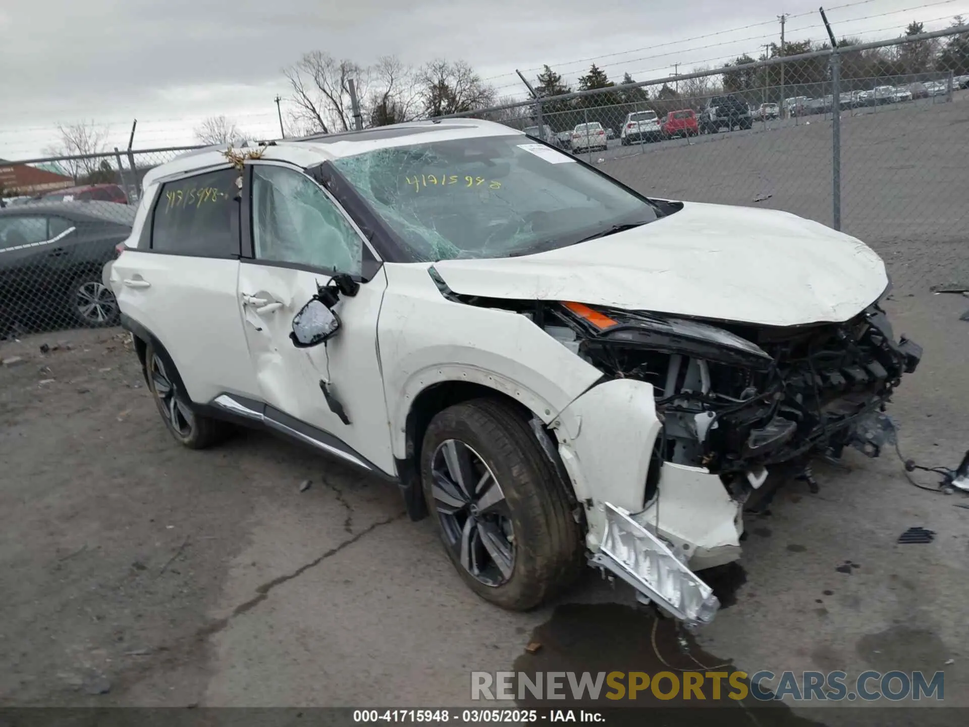 1 Photograph of a damaged car JN8BT3CB9PW470487 NISSAN ROGUE 2023