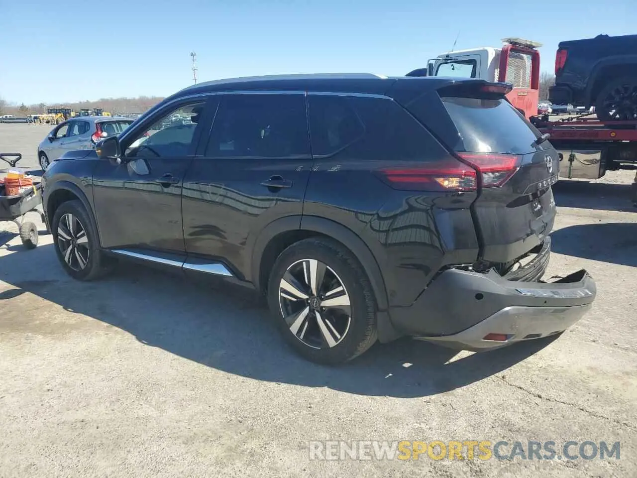 2 Photograph of a damaged car JN8BT3CB9PW471946 NISSAN ROGUE 2023
