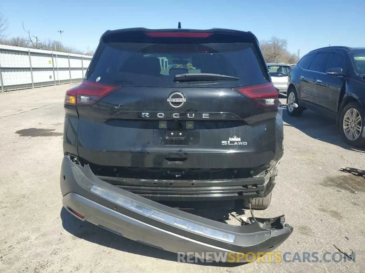 6 Photograph of a damaged car JN8BT3CB9PW471946 NISSAN ROGUE 2023