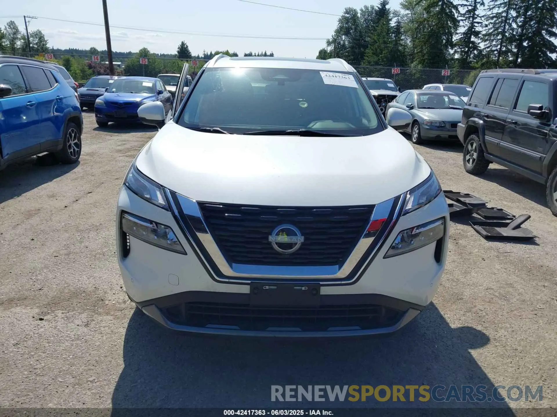 12 Photograph of a damaged car JN8BT3CB9PW487922 NISSAN ROGUE 2023