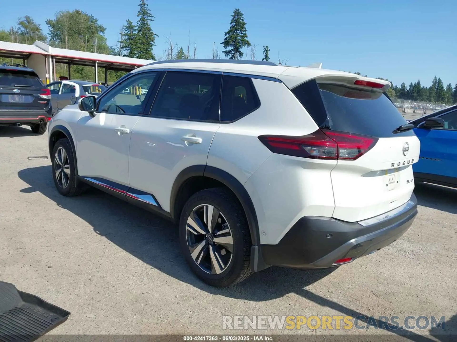 3 Photograph of a damaged car JN8BT3CB9PW487922 NISSAN ROGUE 2023