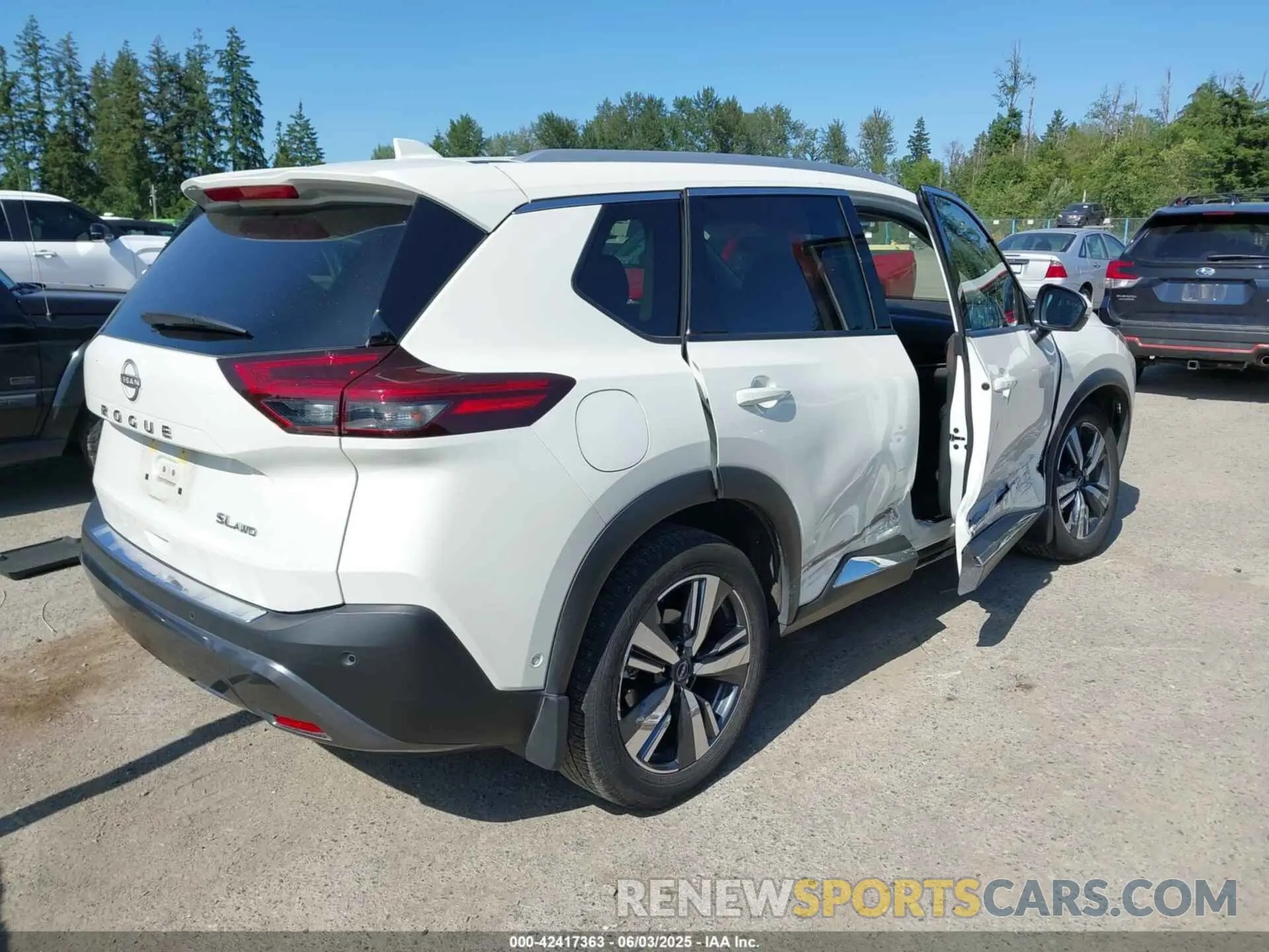 4 Photograph of a damaged car JN8BT3CB9PW487922 NISSAN ROGUE 2023