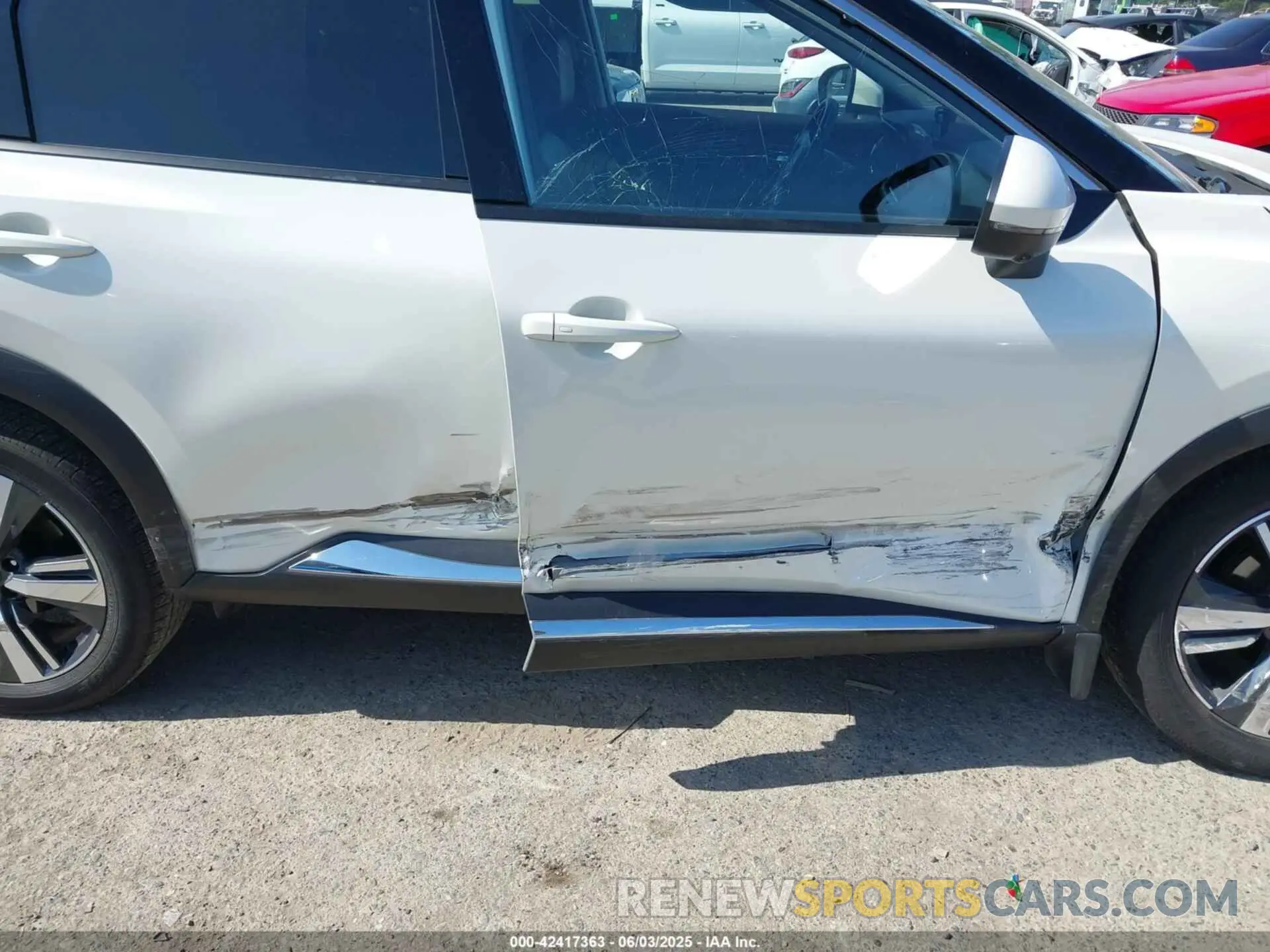 6 Photograph of a damaged car JN8BT3CB9PW487922 NISSAN ROGUE 2023