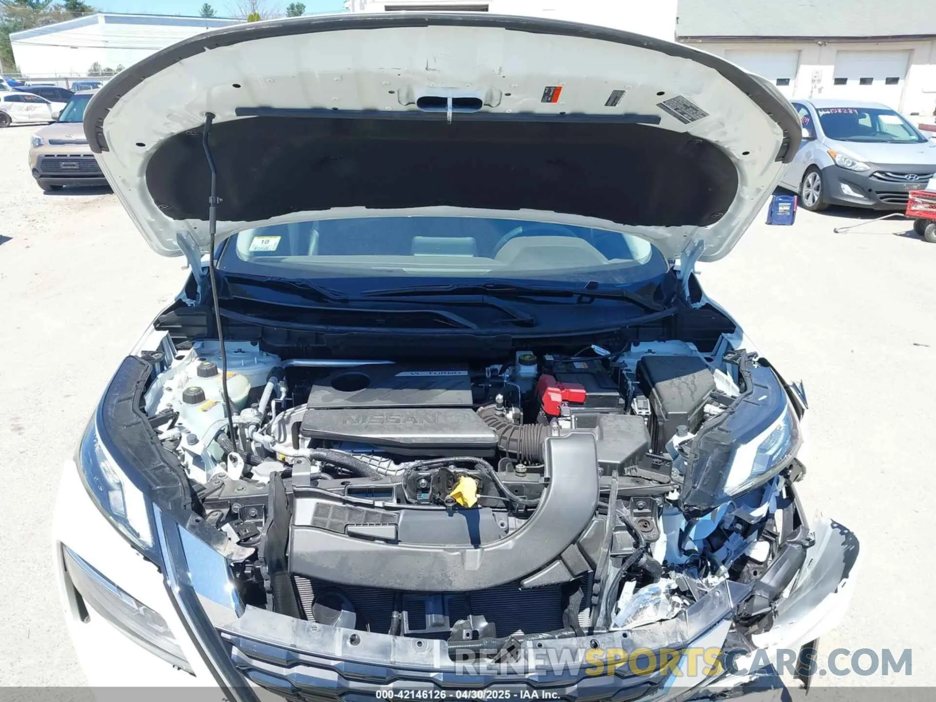 10 Photograph of a damaged car JN8BT3CB9PW489525 NISSAN ROGUE 2023