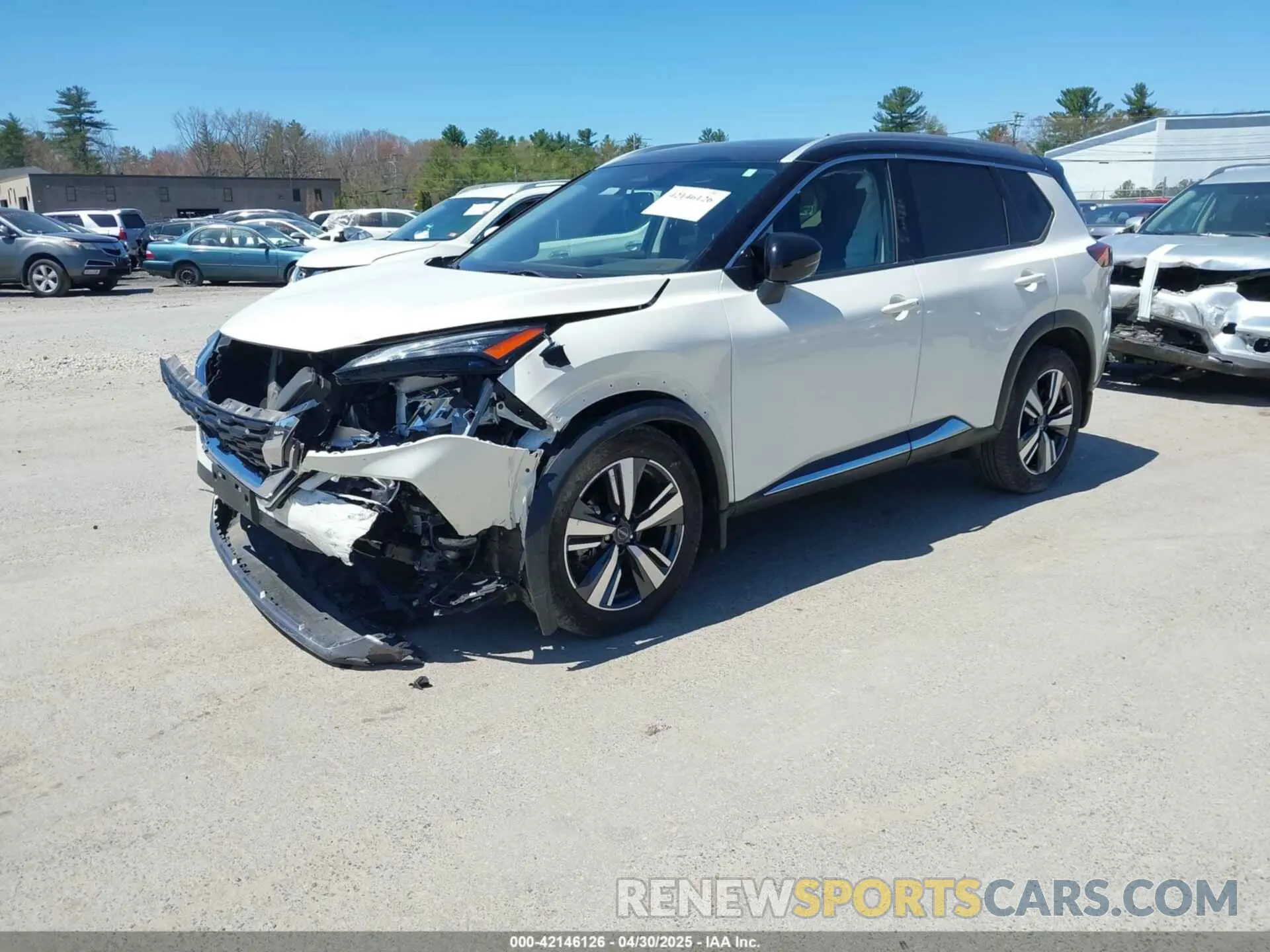 2 Photograph of a damaged car JN8BT3CB9PW489525 NISSAN ROGUE 2023
