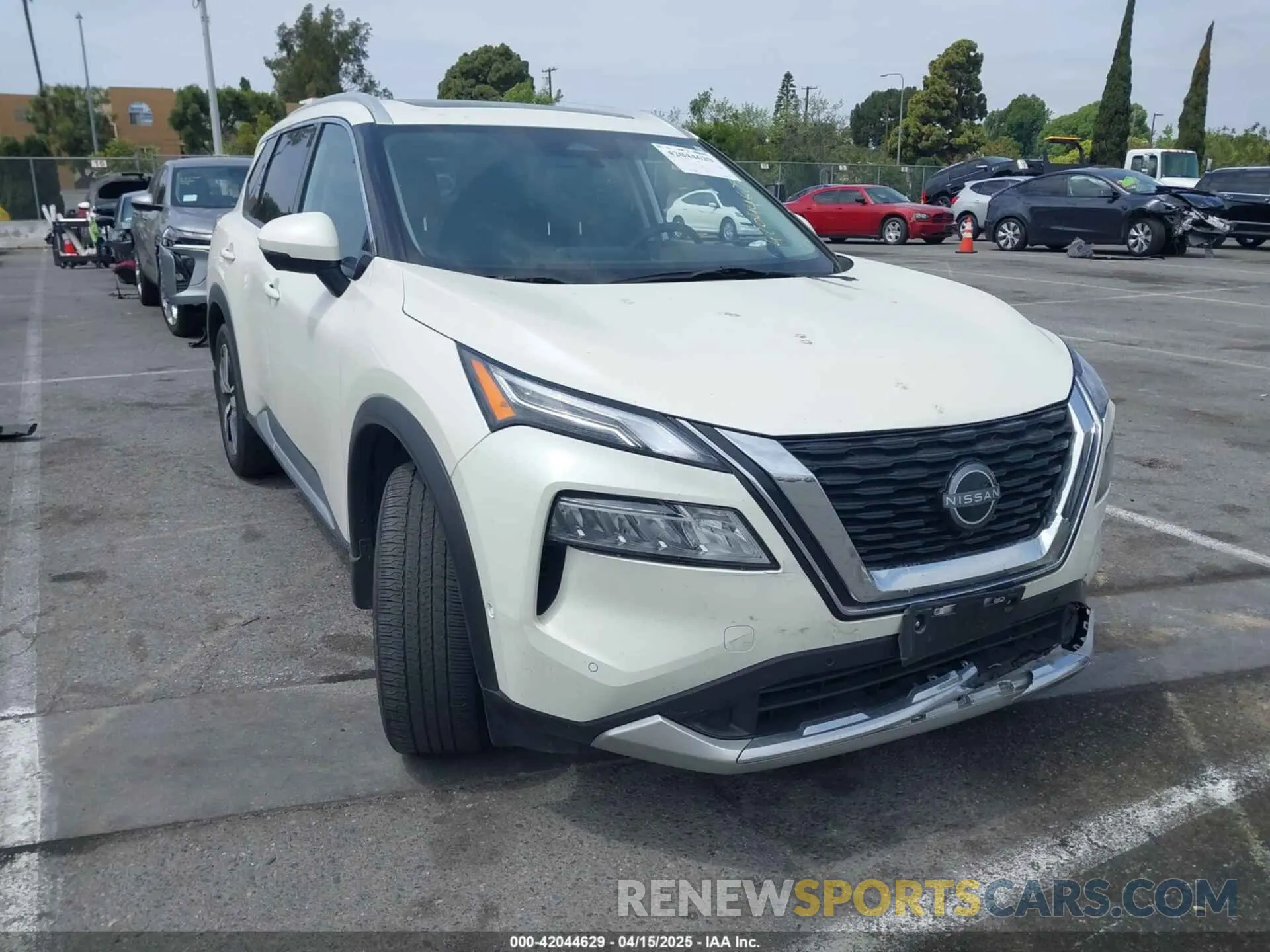 1 Photograph of a damaged car JN8BT3DC1PW105549 NISSAN ROGUE 2023