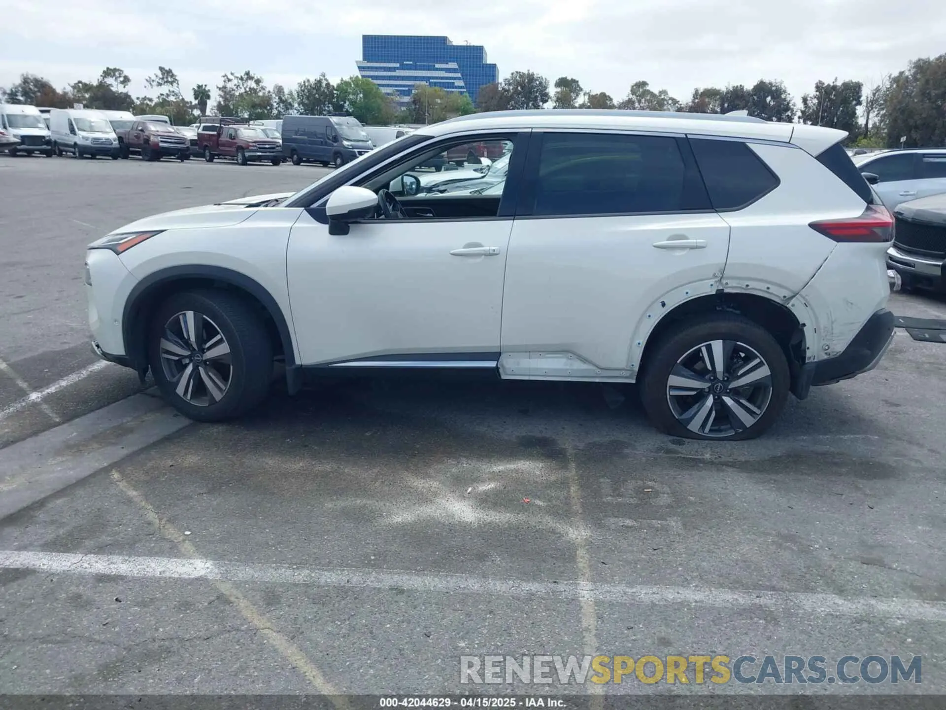 15 Photograph of a damaged car JN8BT3DC1PW105549 NISSAN ROGUE 2023