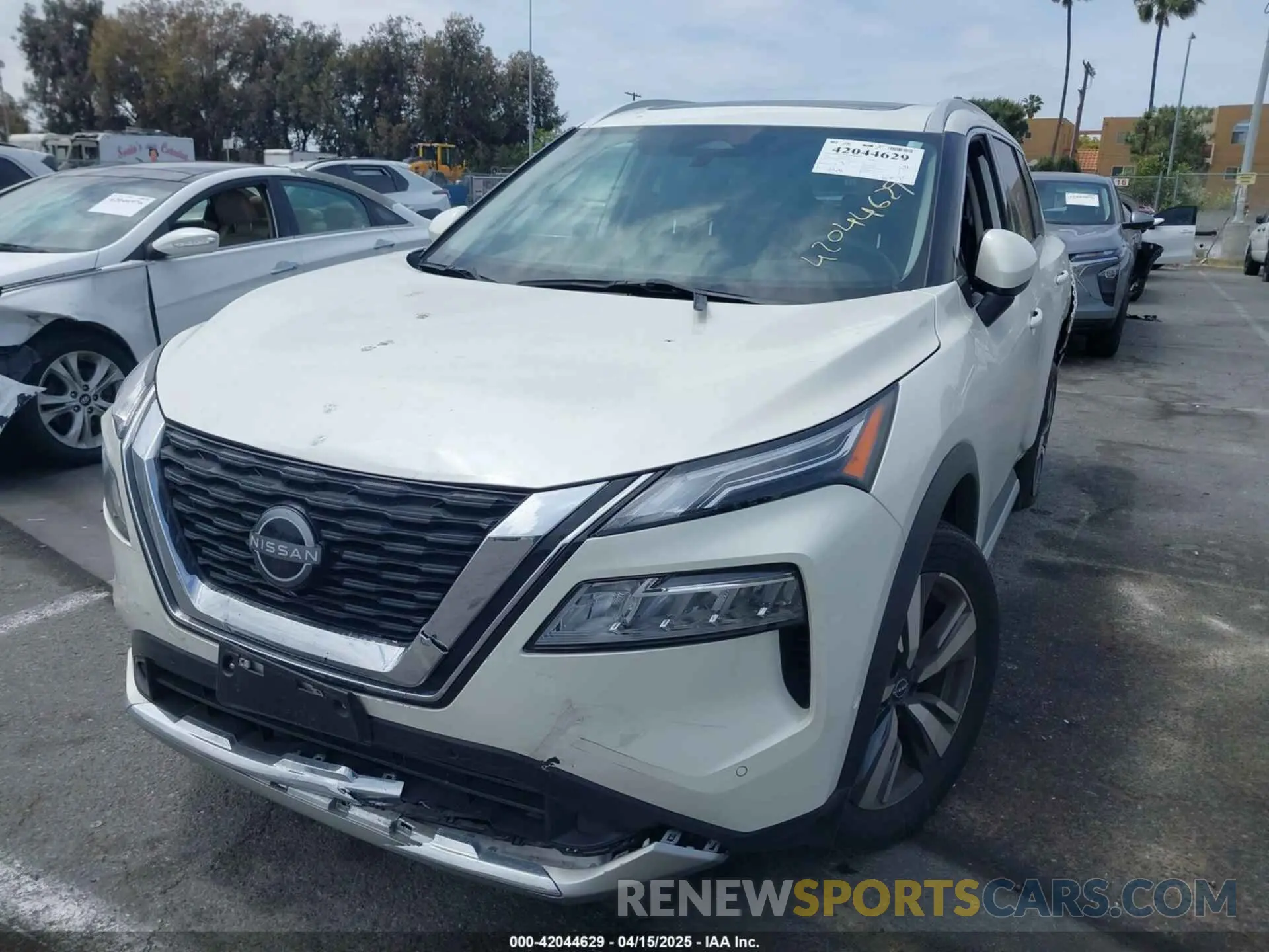 2 Photograph of a damaged car JN8BT3DC1PW105549 NISSAN ROGUE 2023