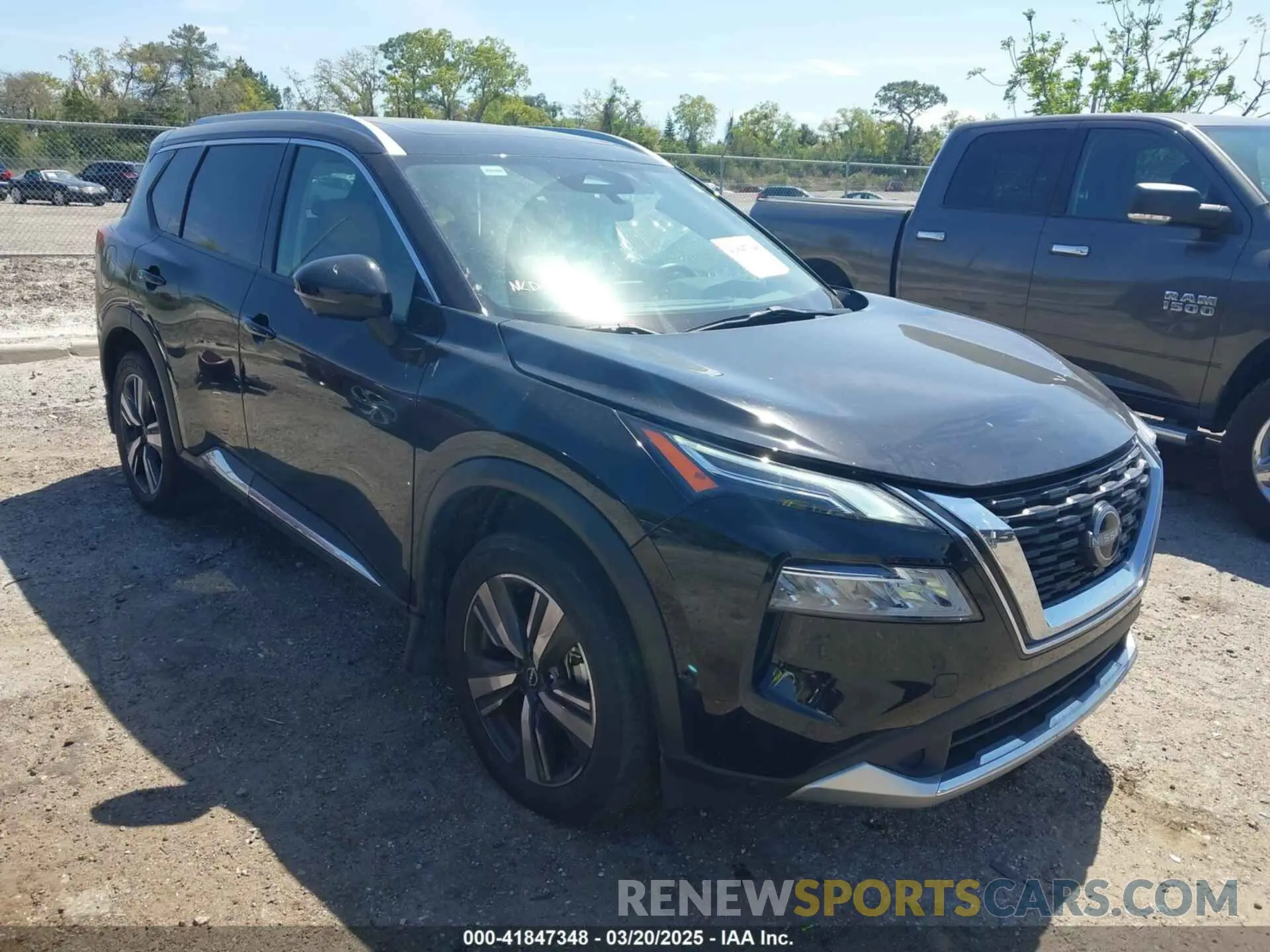 1 Photograph of a damaged car JN8BT3DC1PW106670 NISSAN ROGUE 2023