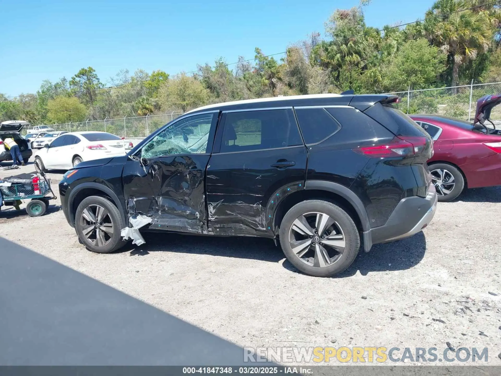 15 Photograph of a damaged car JN8BT3DC1PW106670 NISSAN ROGUE 2023