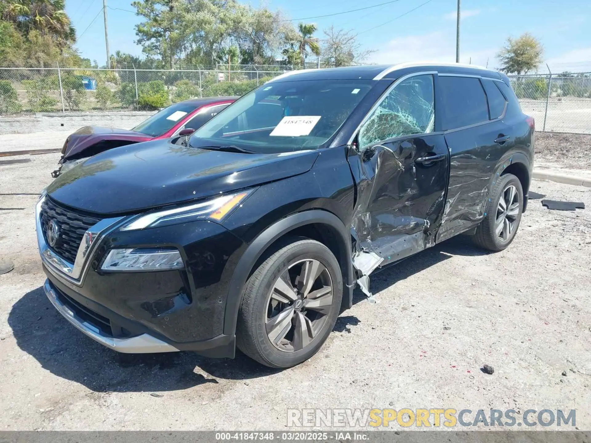 2 Photograph of a damaged car JN8BT3DC1PW106670 NISSAN ROGUE 2023
