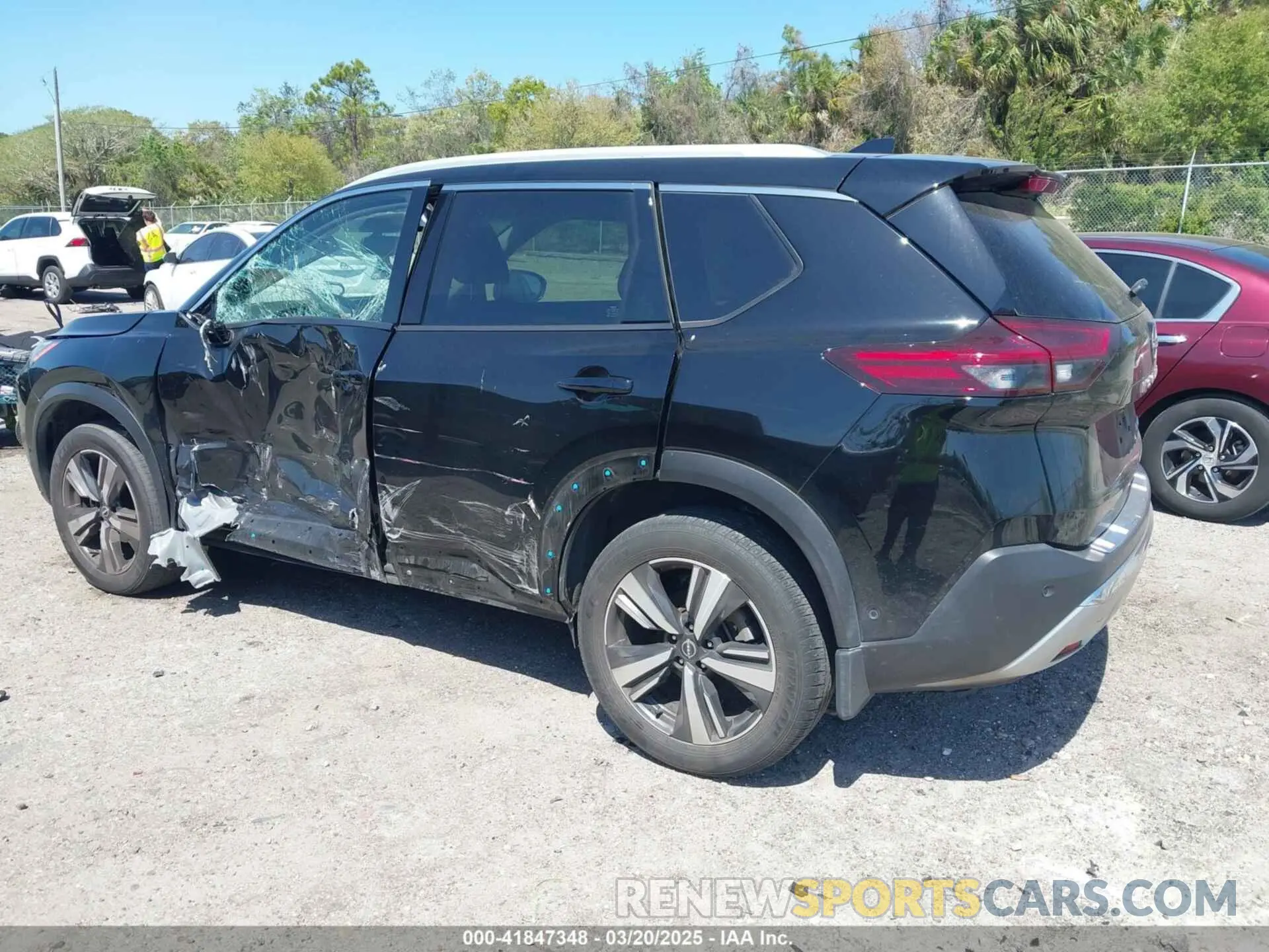 3 Photograph of a damaged car JN8BT3DC1PW106670 NISSAN ROGUE 2023