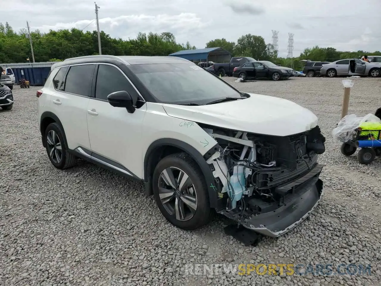 4 Photograph of a damaged car JN8BT3DC2PW101641 NISSAN ROGUE 2023
