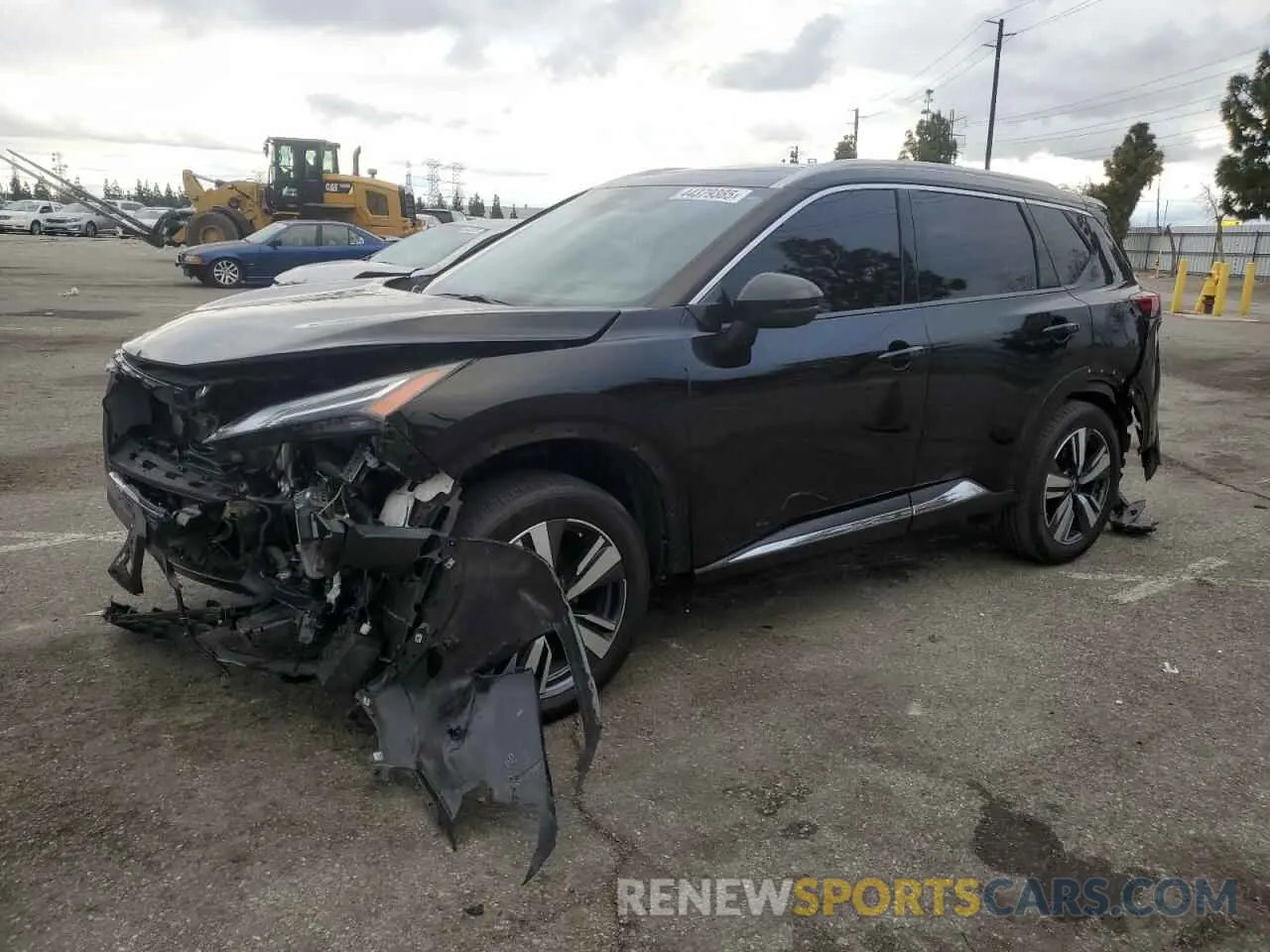 1 Photograph of a damaged car JN8BT3DC2PW106502 NISSAN ROGUE 2023