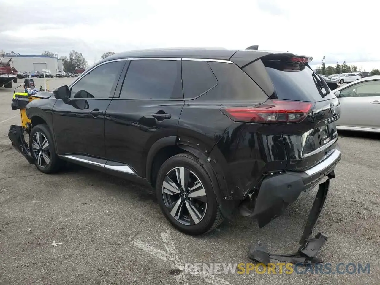 2 Photograph of a damaged car JN8BT3DC2PW106502 NISSAN ROGUE 2023