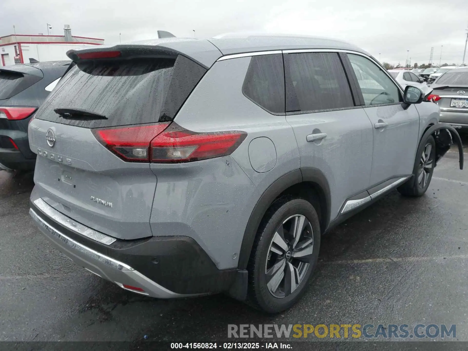 4 Photograph of a damaged car JN8BT3DC3PW100837 NISSAN ROGUE 2023