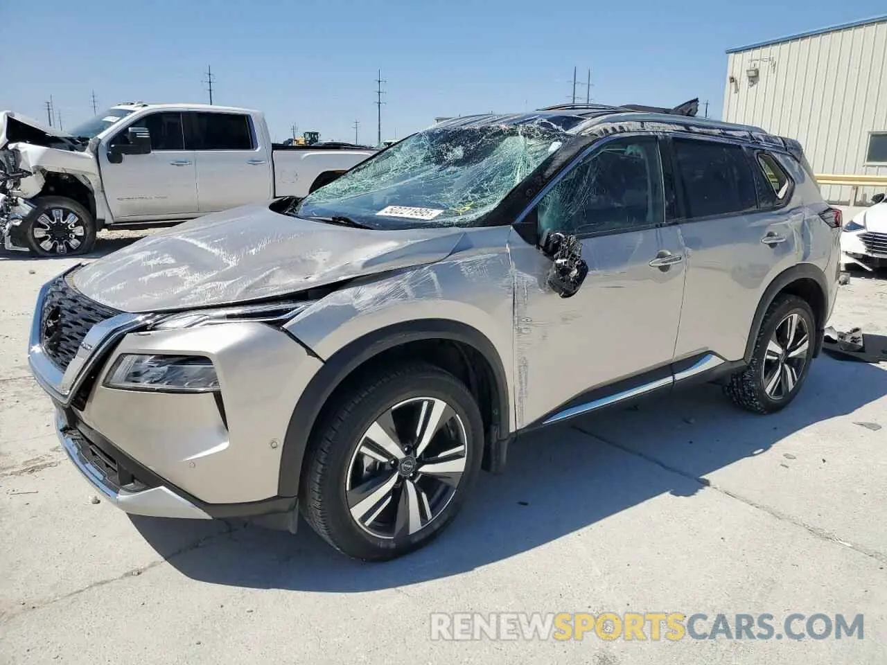 1 Photograph of a damaged car JN8BT3DC3PW101843 NISSAN ROGUE 2023