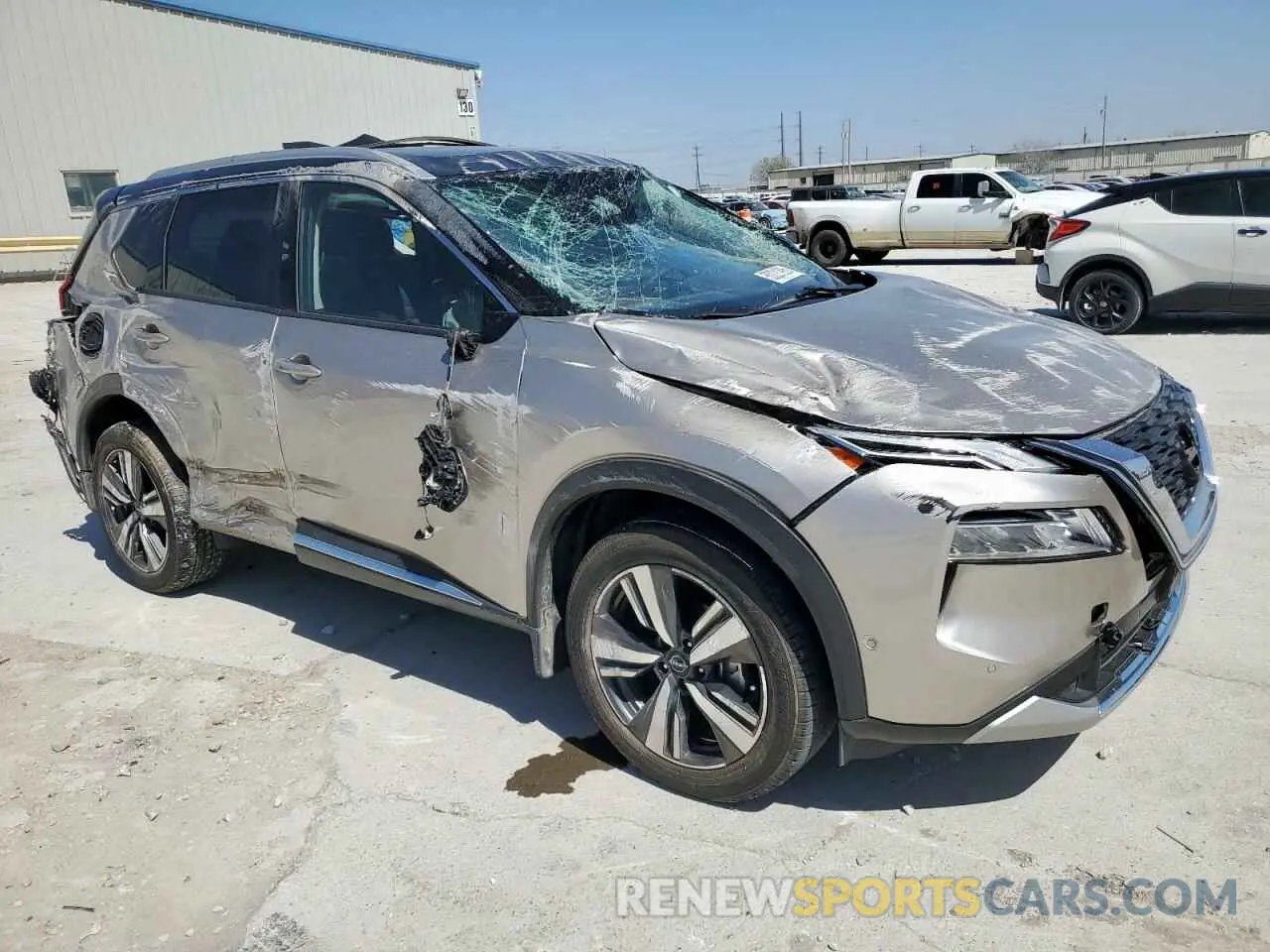 4 Photograph of a damaged car JN8BT3DC3PW101843 NISSAN ROGUE 2023