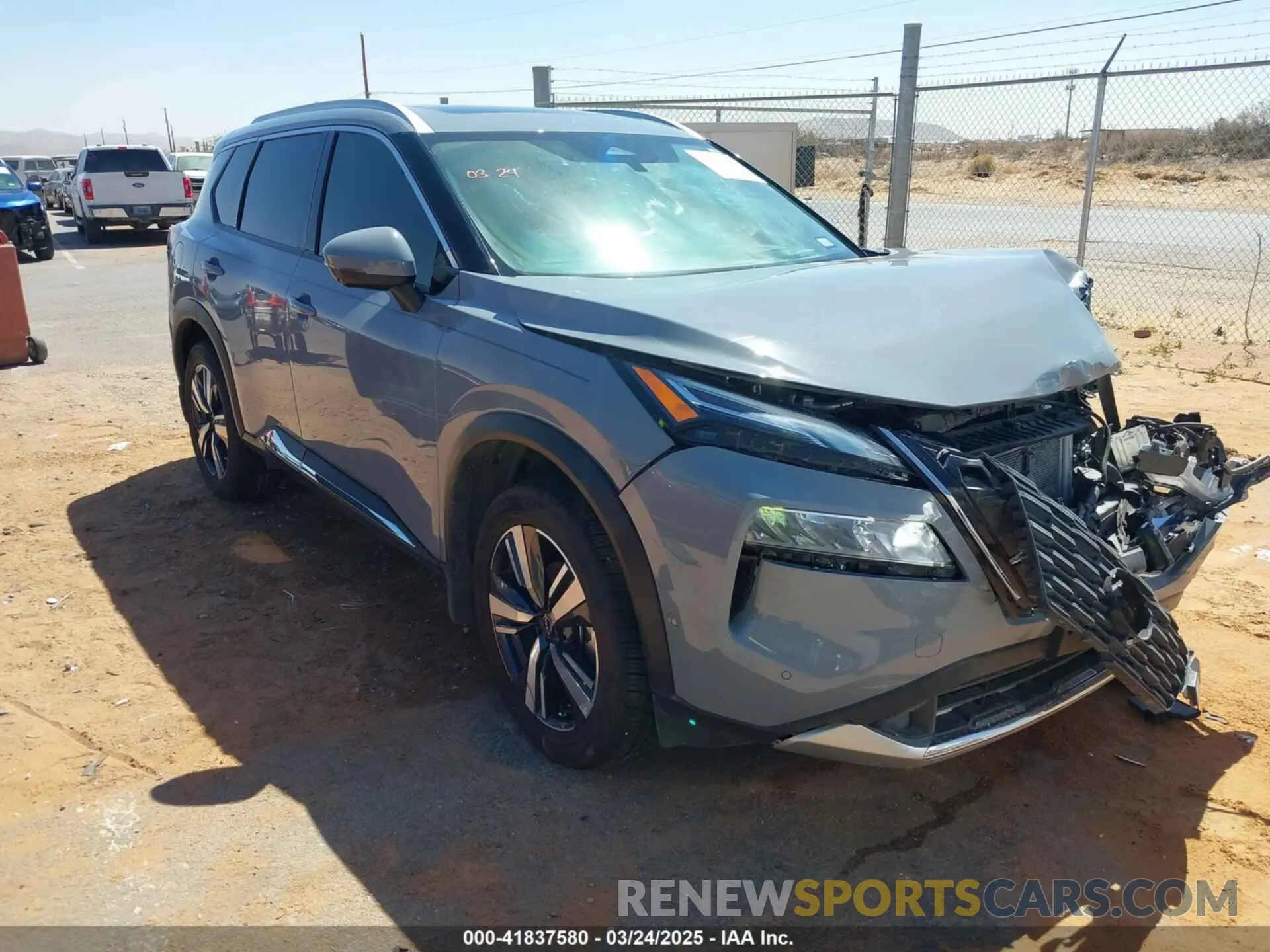 1 Photograph of a damaged car JN8BT3DC3PW103219 NISSAN ROGUE 2023