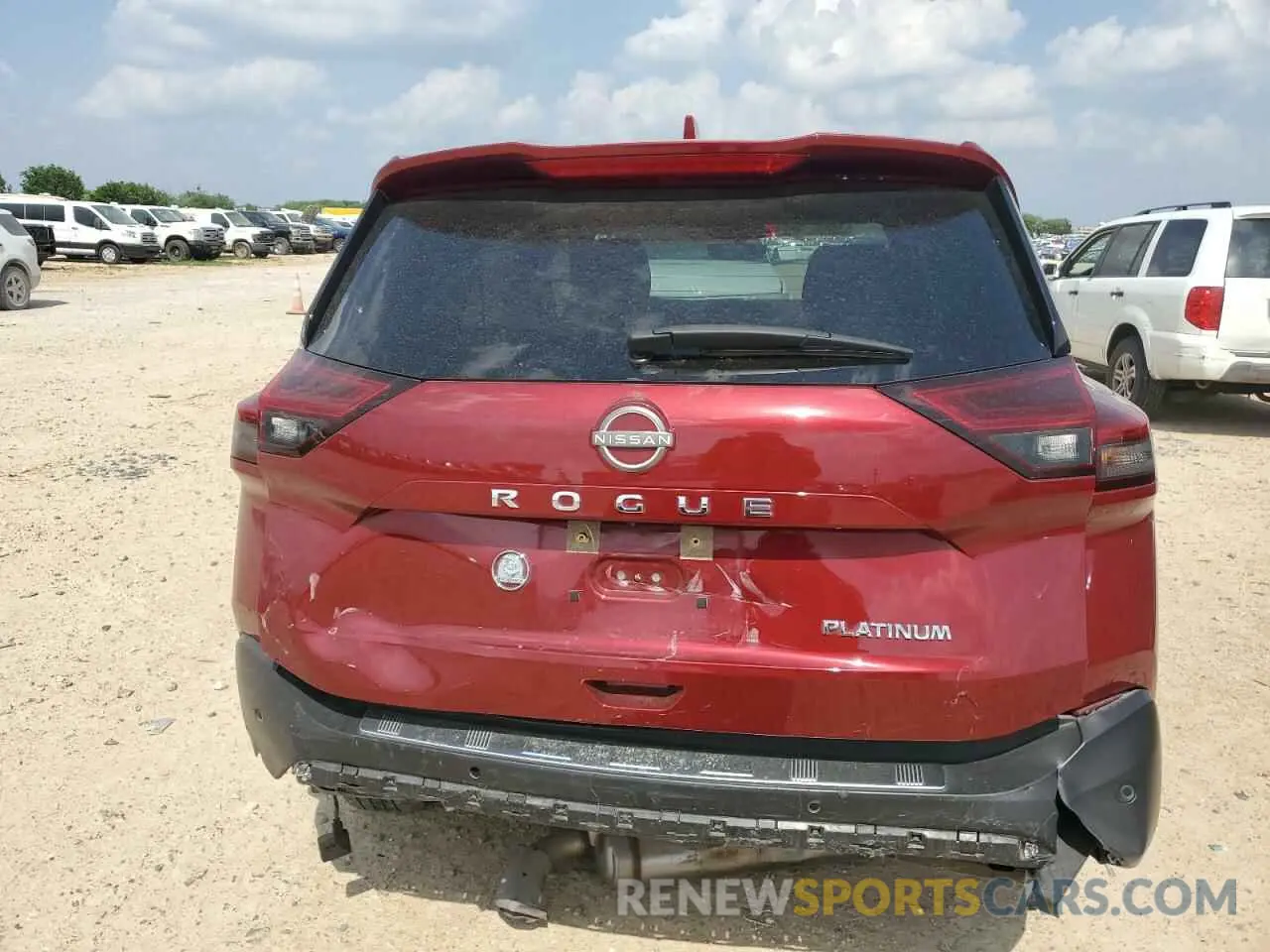 6 Photograph of a damaged car JN8BT3DC8PW101157 NISSAN ROGUE 2023