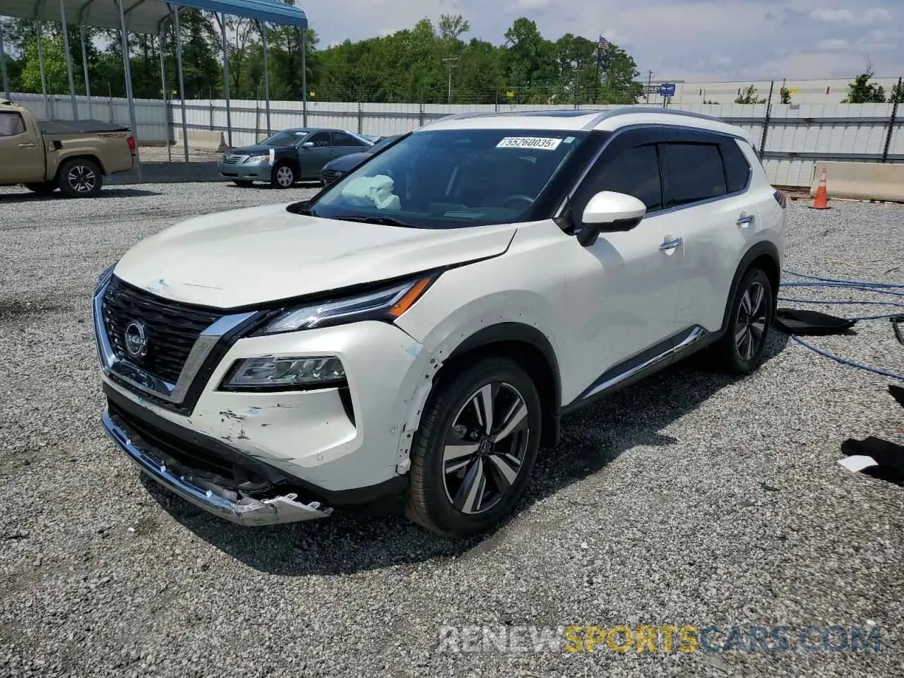 1 Photograph of a damaged car JN8BT3DC8PW107685 NISSAN ROGUE 2023