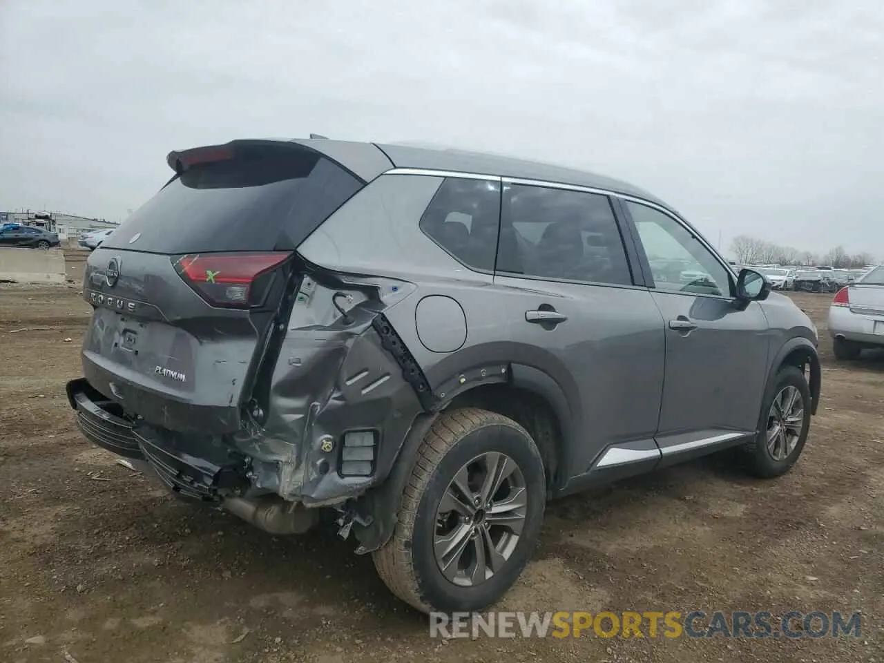 3 Photograph of a damaged car JN8BT3DC9PW103404 NISSAN ROGUE 2023