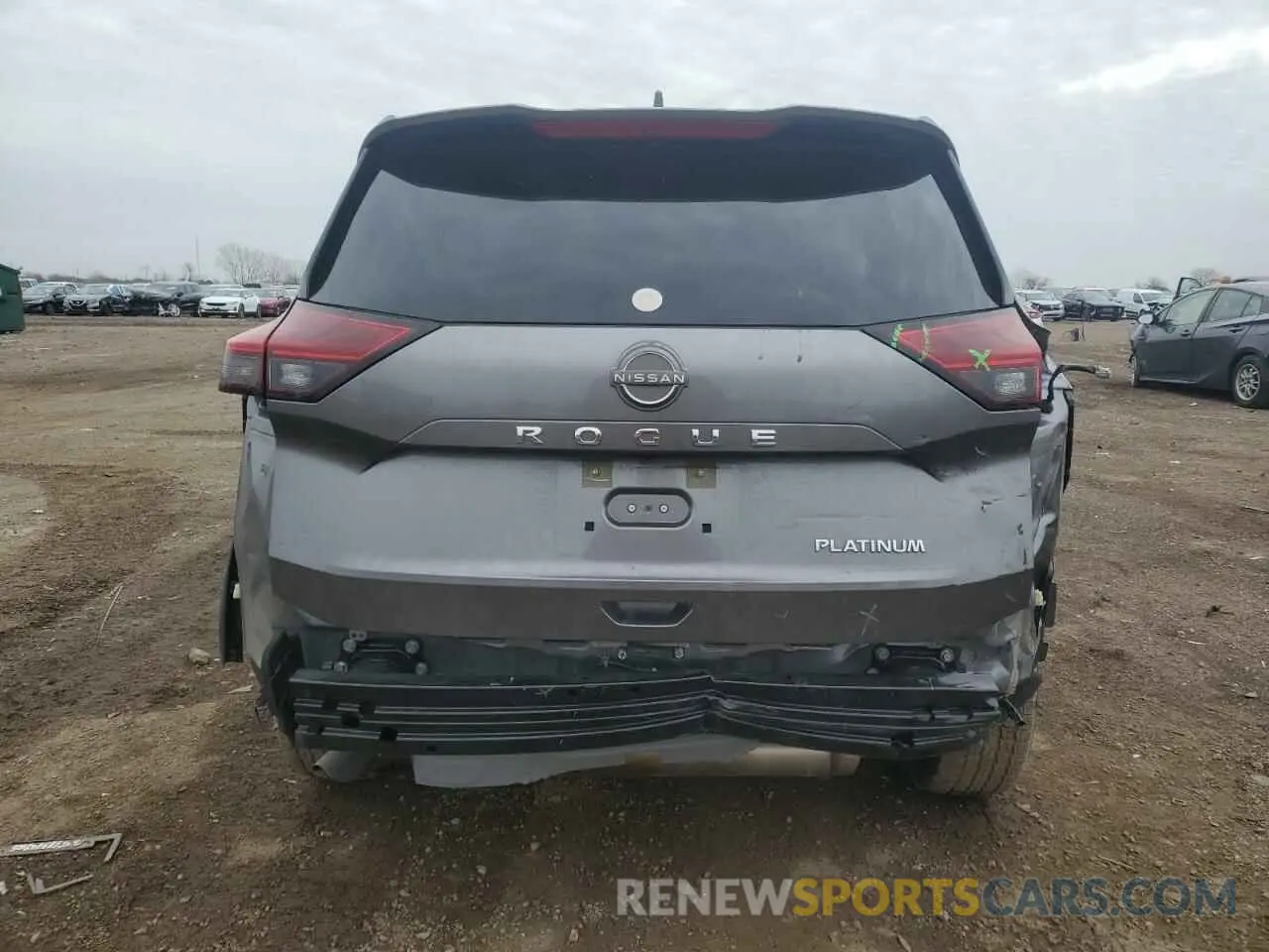 6 Photograph of a damaged car JN8BT3DC9PW103404 NISSAN ROGUE 2023