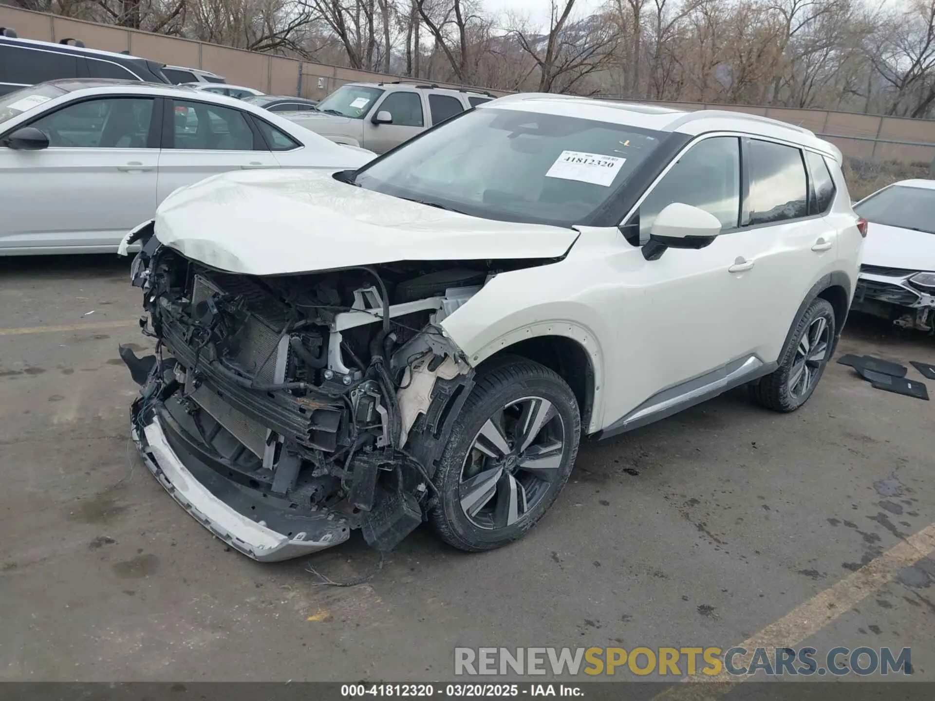2 Photograph of a damaged car JN8BT3DD0PW305105 NISSAN ROGUE 2023