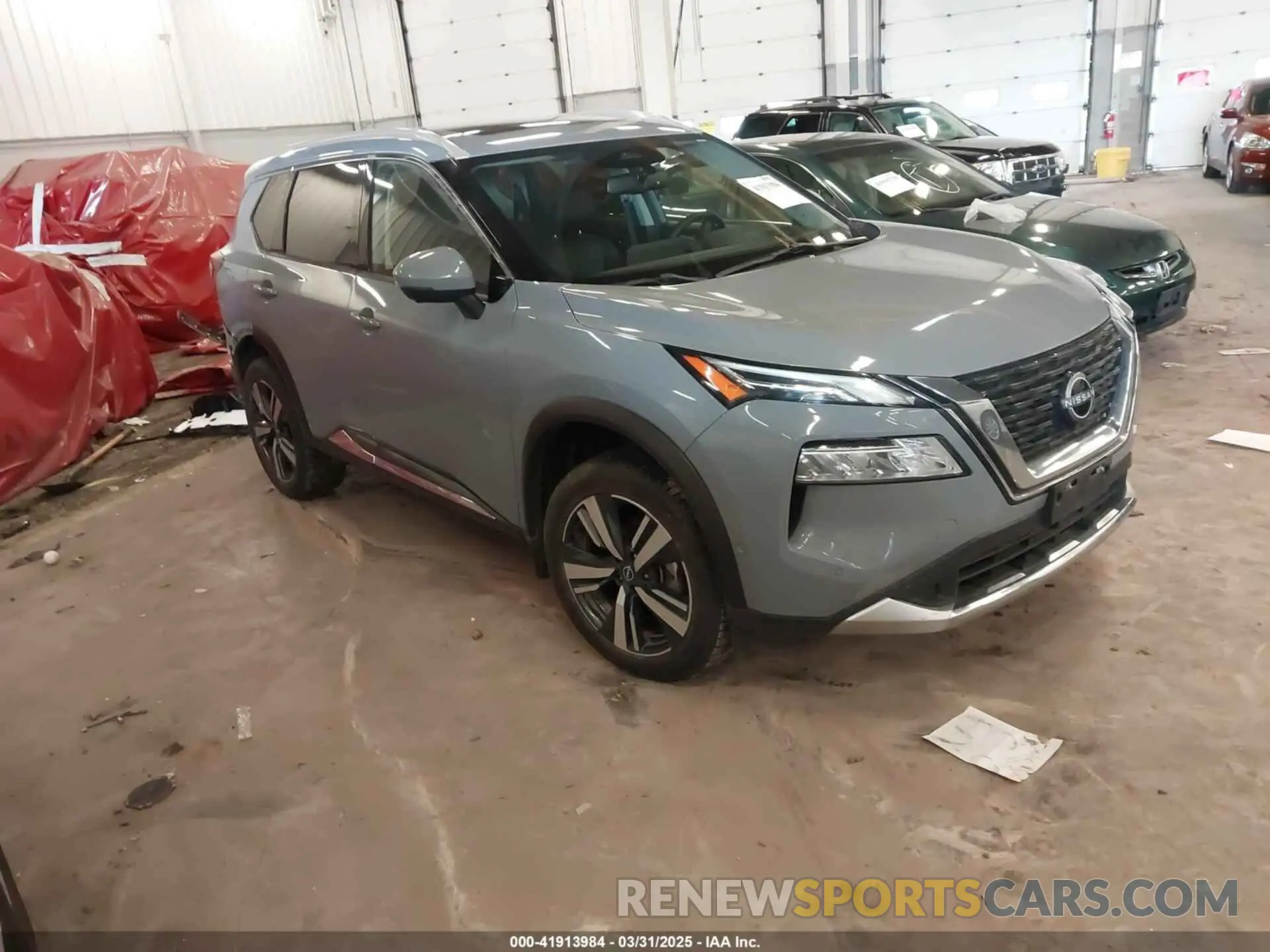 1 Photograph of a damaged car JN8BT3DD0PW318839 NISSAN ROGUE 2023