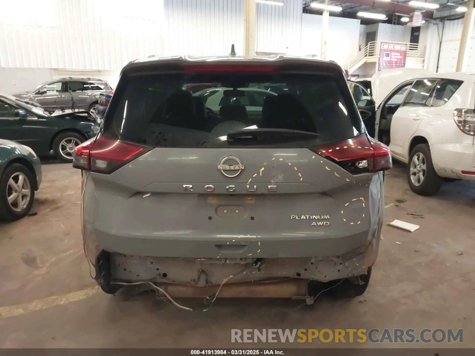17 Photograph of a damaged car JN8BT3DD0PW318839 NISSAN ROGUE 2023