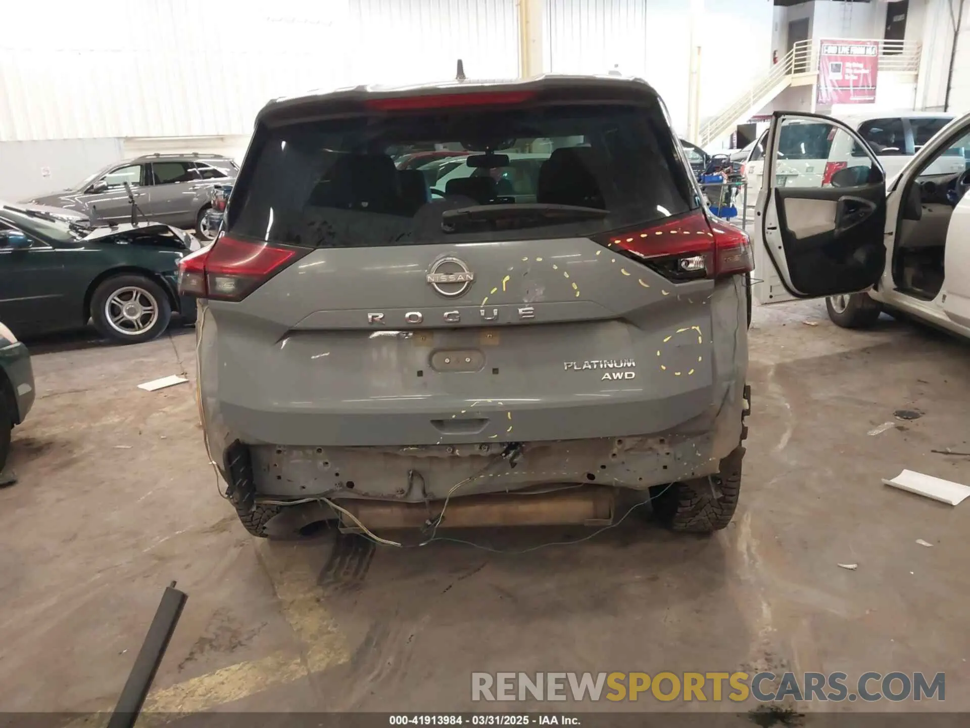 19 Photograph of a damaged car JN8BT3DD0PW318839 NISSAN ROGUE 2023