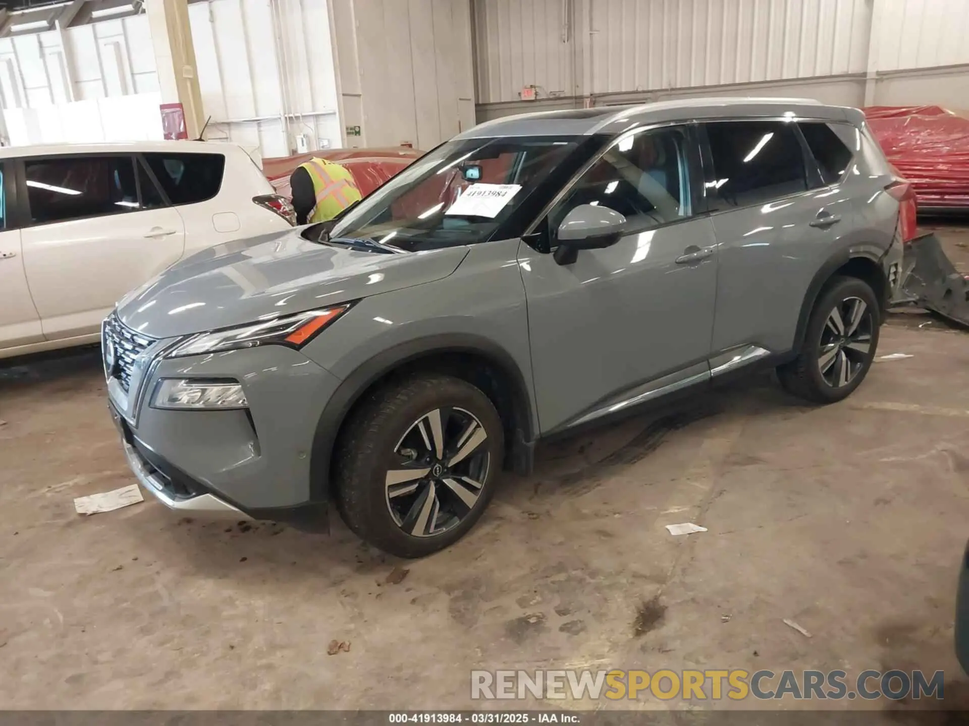 2 Photograph of a damaged car JN8BT3DD0PW318839 NISSAN ROGUE 2023