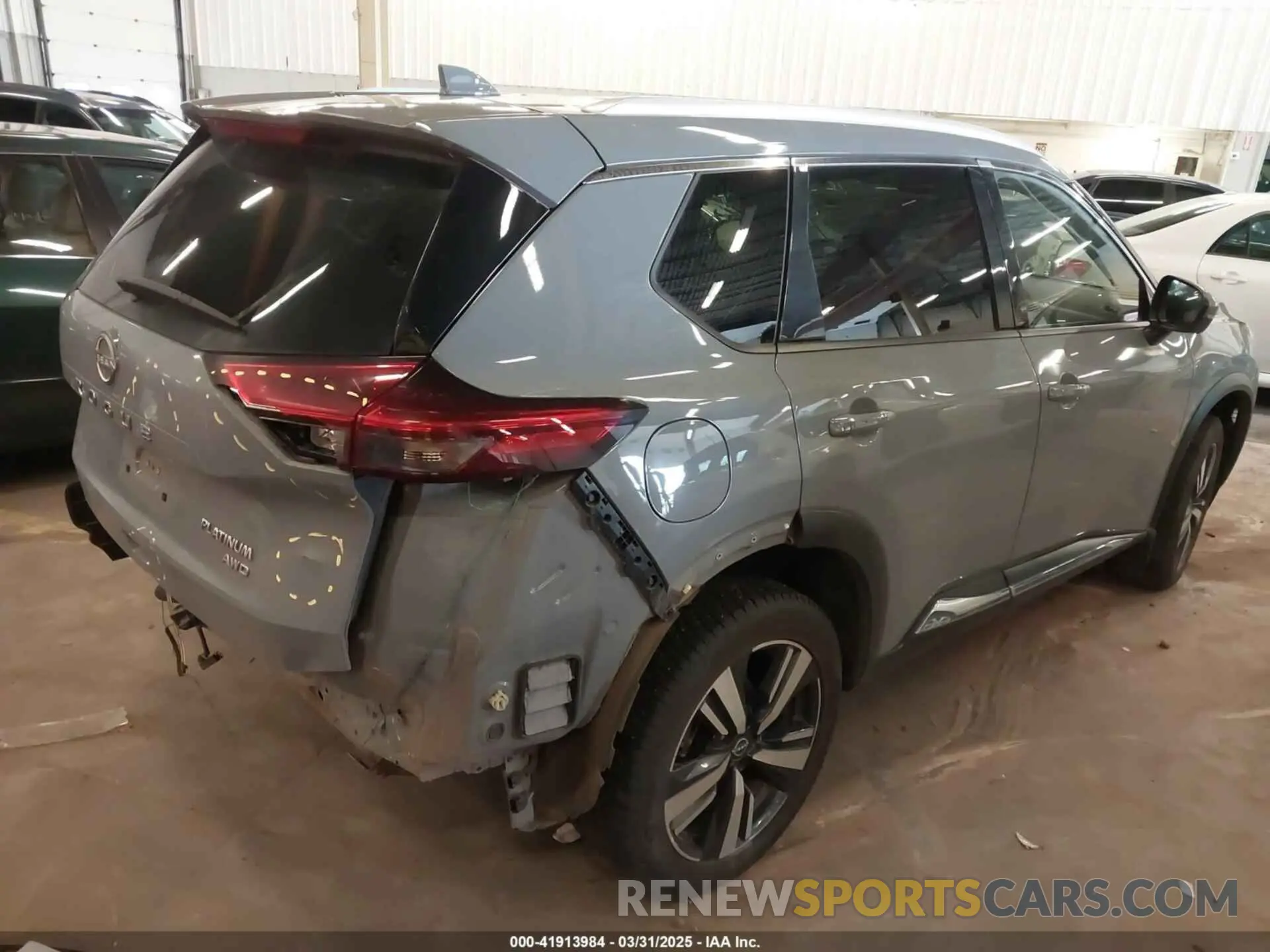 4 Photograph of a damaged car JN8BT3DD0PW318839 NISSAN ROGUE 2023