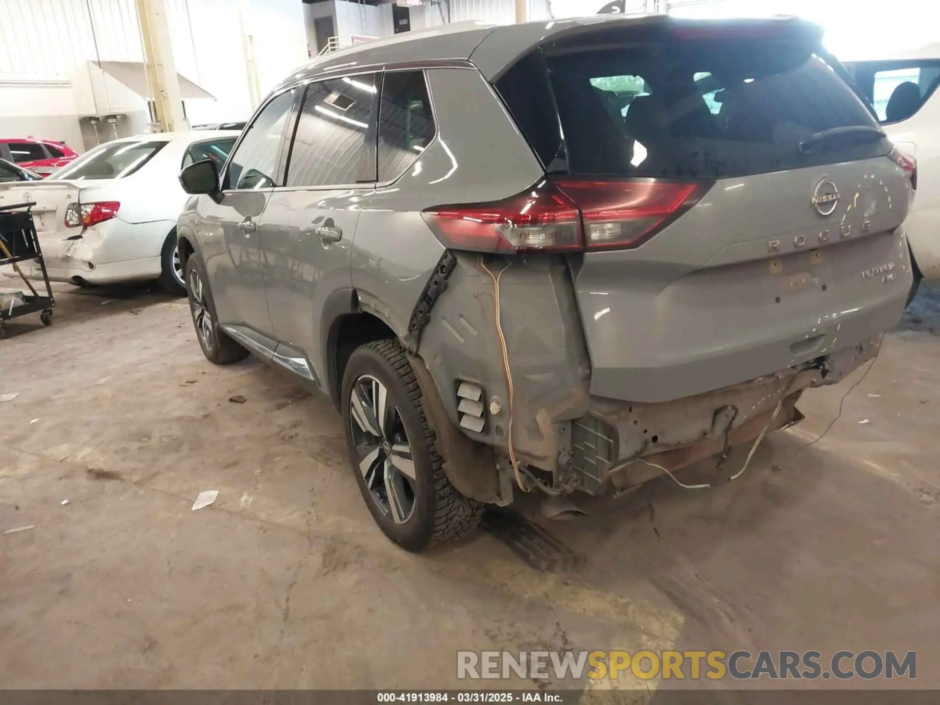 6 Photograph of a damaged car JN8BT3DD0PW318839 NISSAN ROGUE 2023