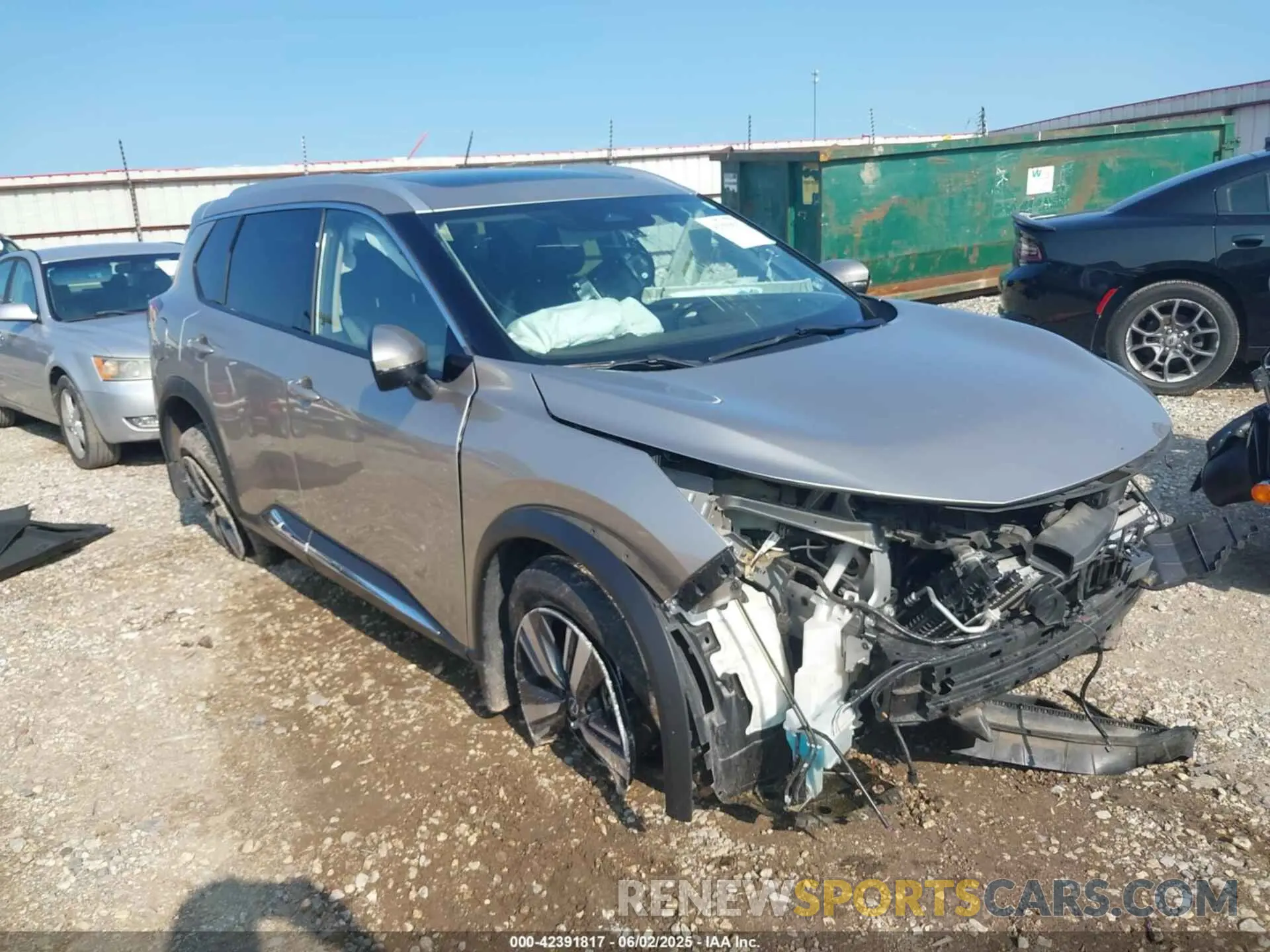 1 Photograph of a damaged car JN8BT3DD1PW310068 NISSAN ROGUE 2023