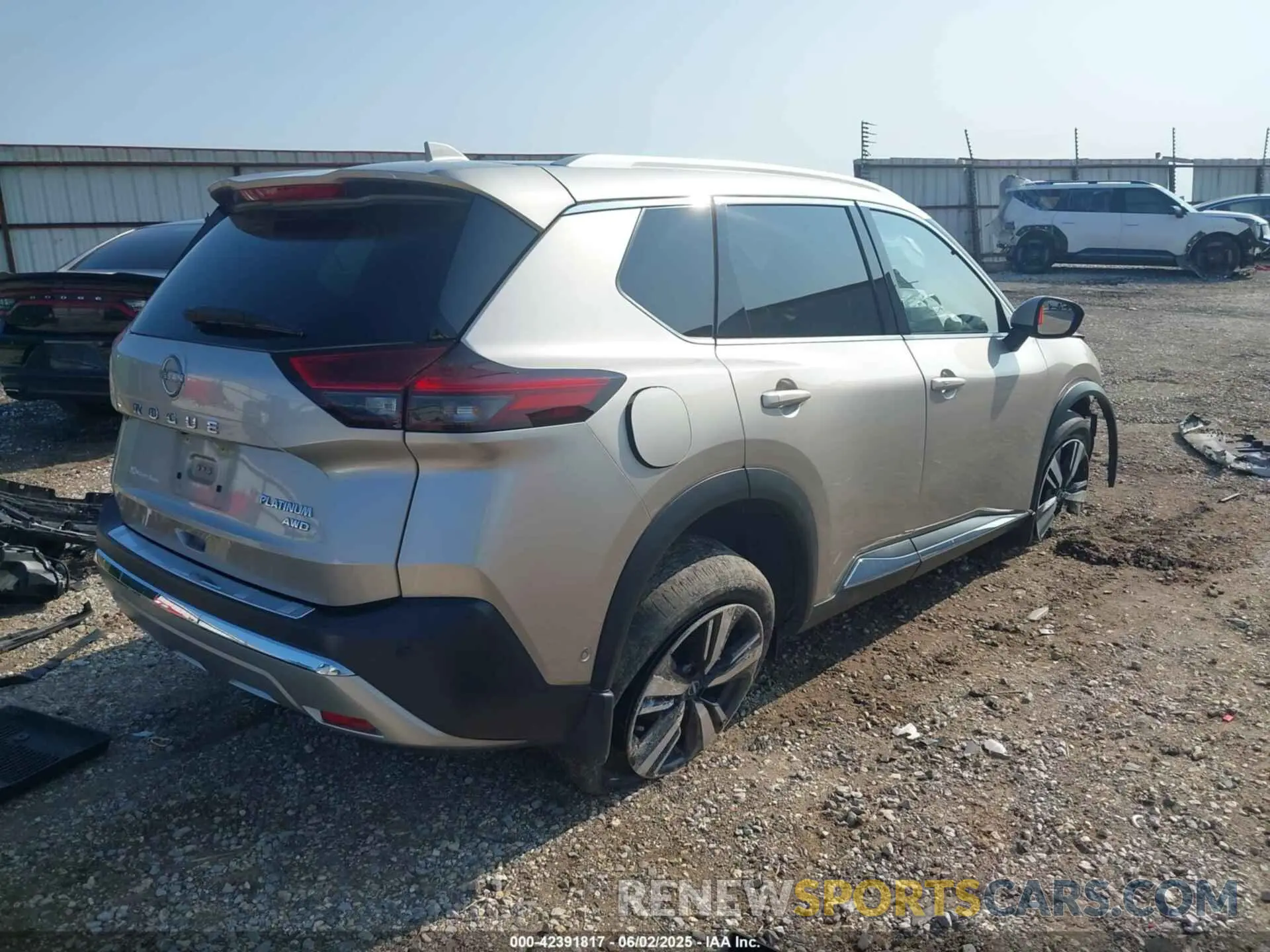 4 Photograph of a damaged car JN8BT3DD1PW310068 NISSAN ROGUE 2023
