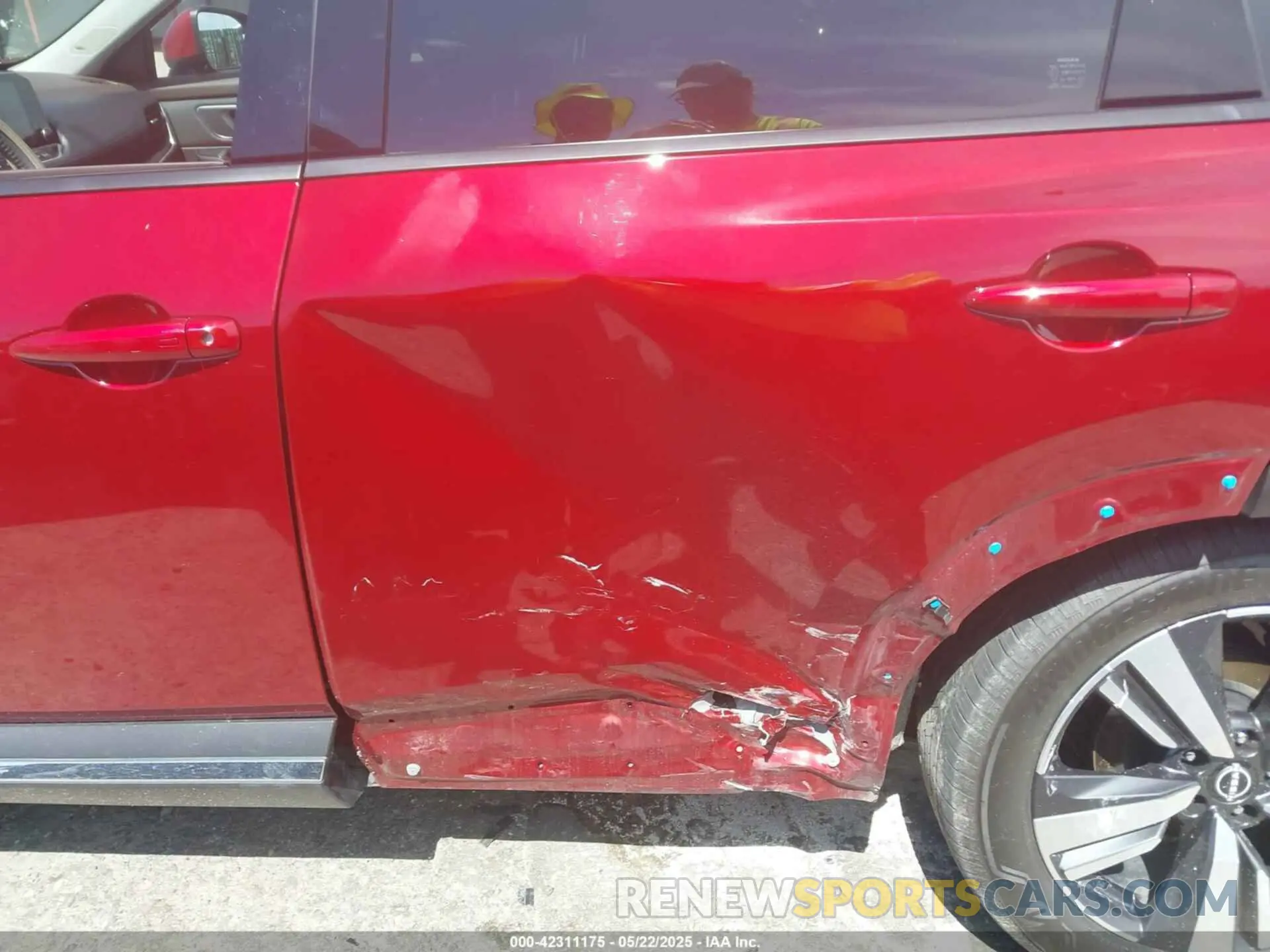 6 Photograph of a damaged car JN8BT3DD1PW311611 NISSAN ROGUE 2023