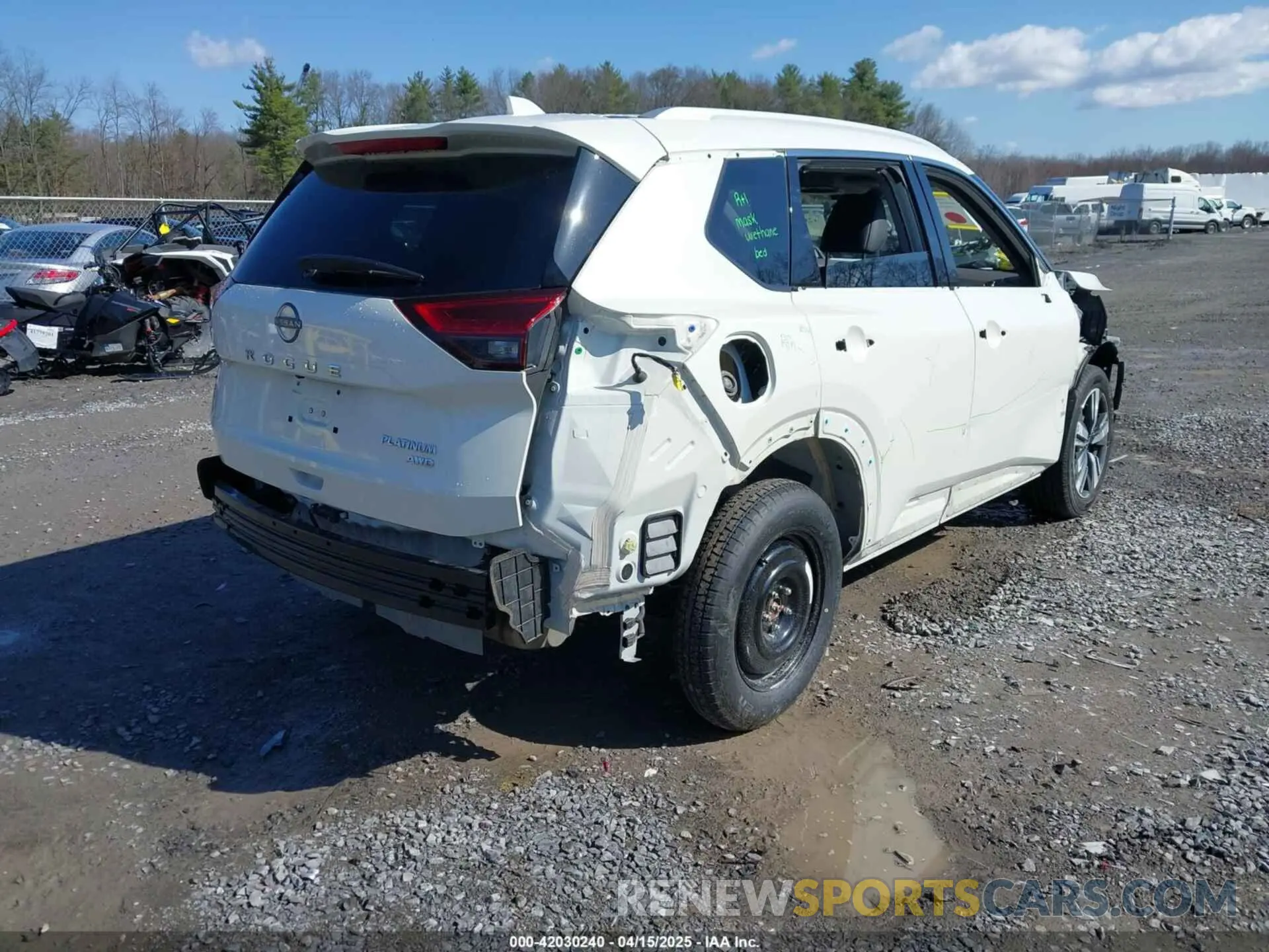4 Photograph of a damaged car JN8BT3DD2PW303761 NISSAN ROGUE 2023