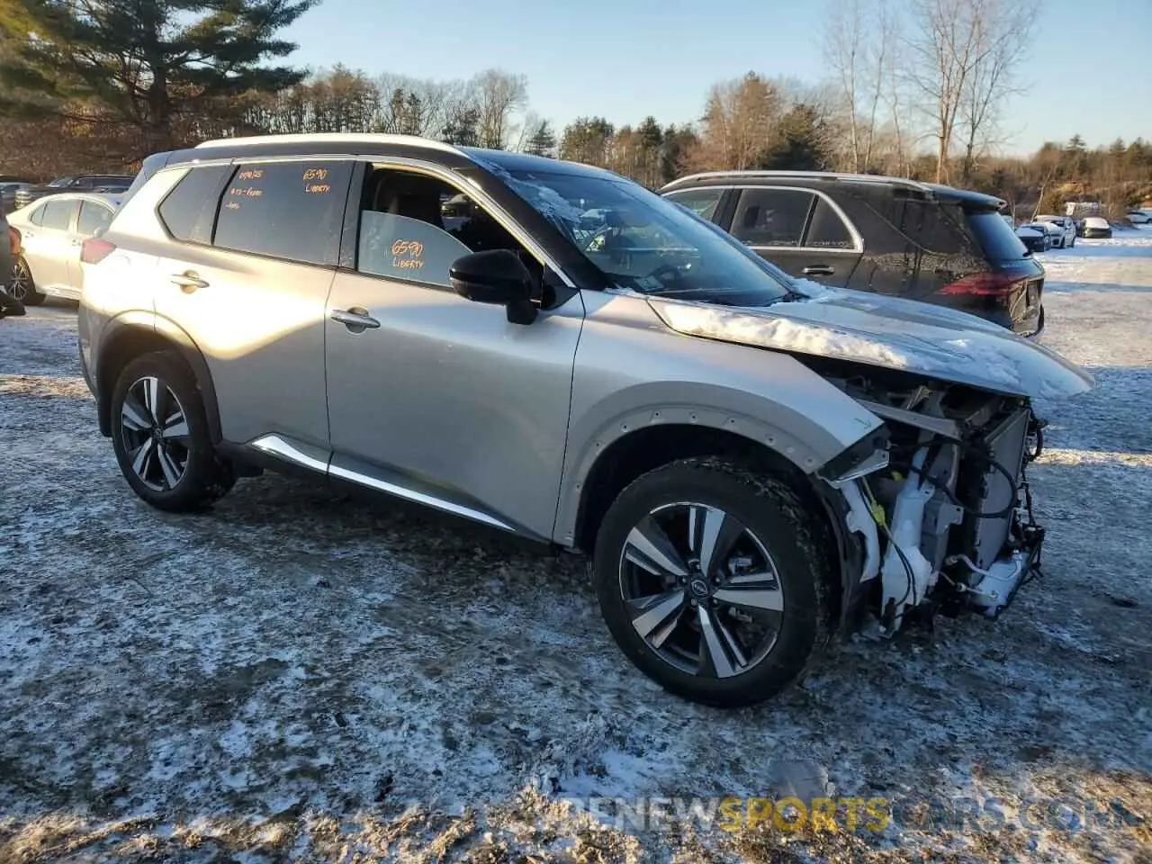 4 Photograph of a damaged car JN8BT3DD2PW305509 NISSAN ROGUE 2023