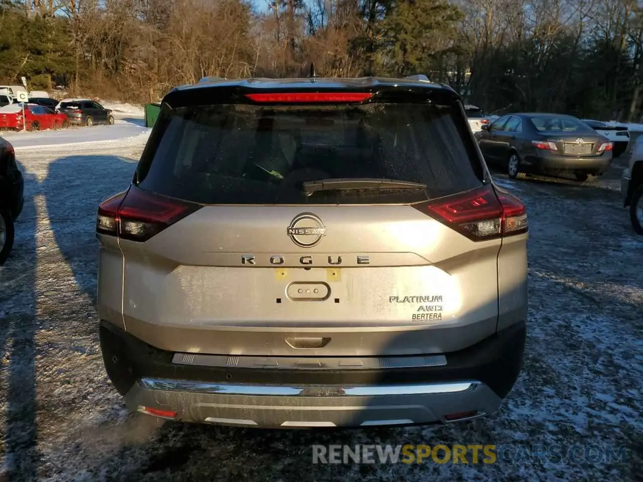 6 Photograph of a damaged car JN8BT3DD2PW305509 NISSAN ROGUE 2023