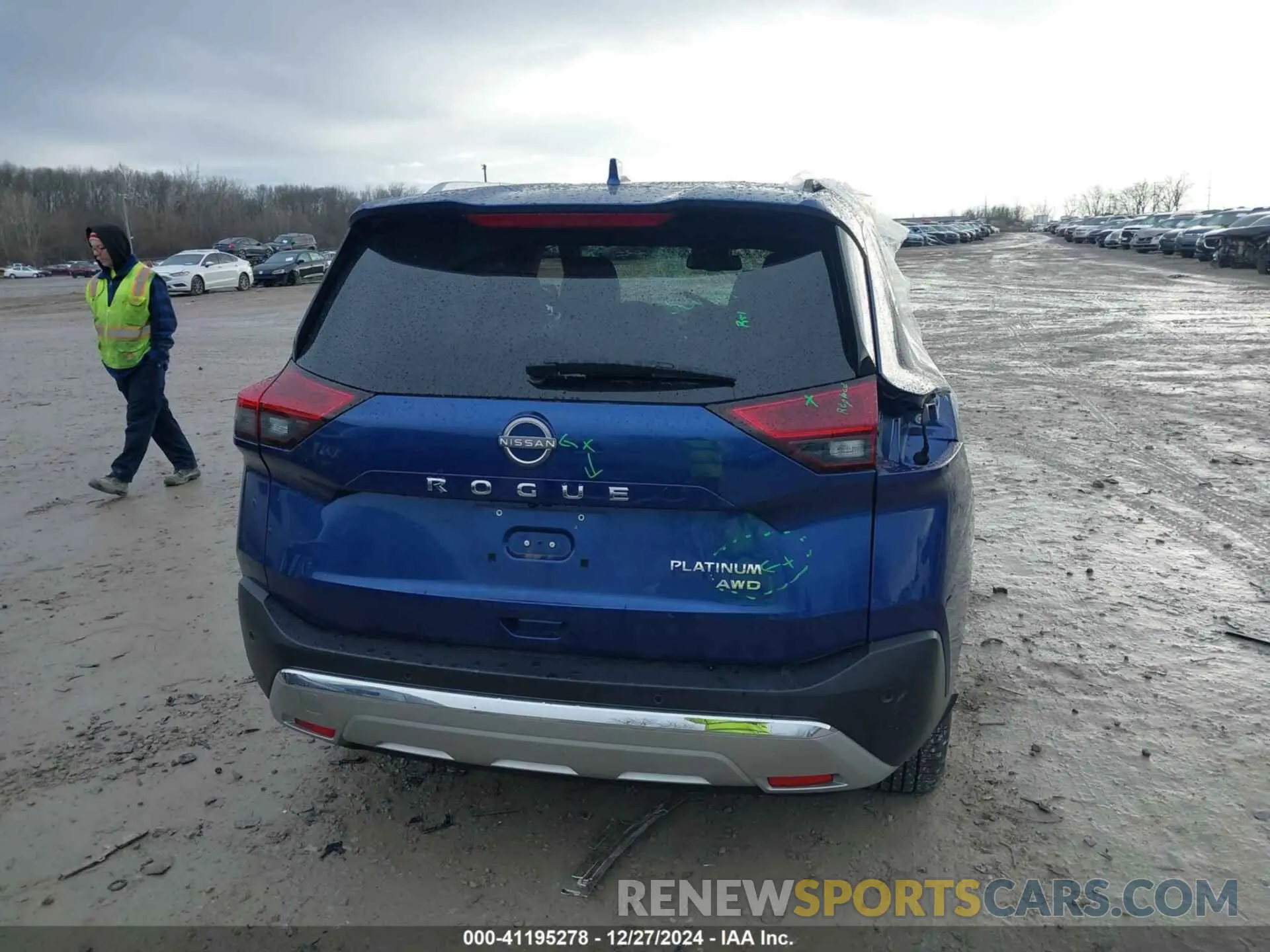 16 Photograph of a damaged car JN8BT3DD2PW322665 NISSAN ROGUE 2023