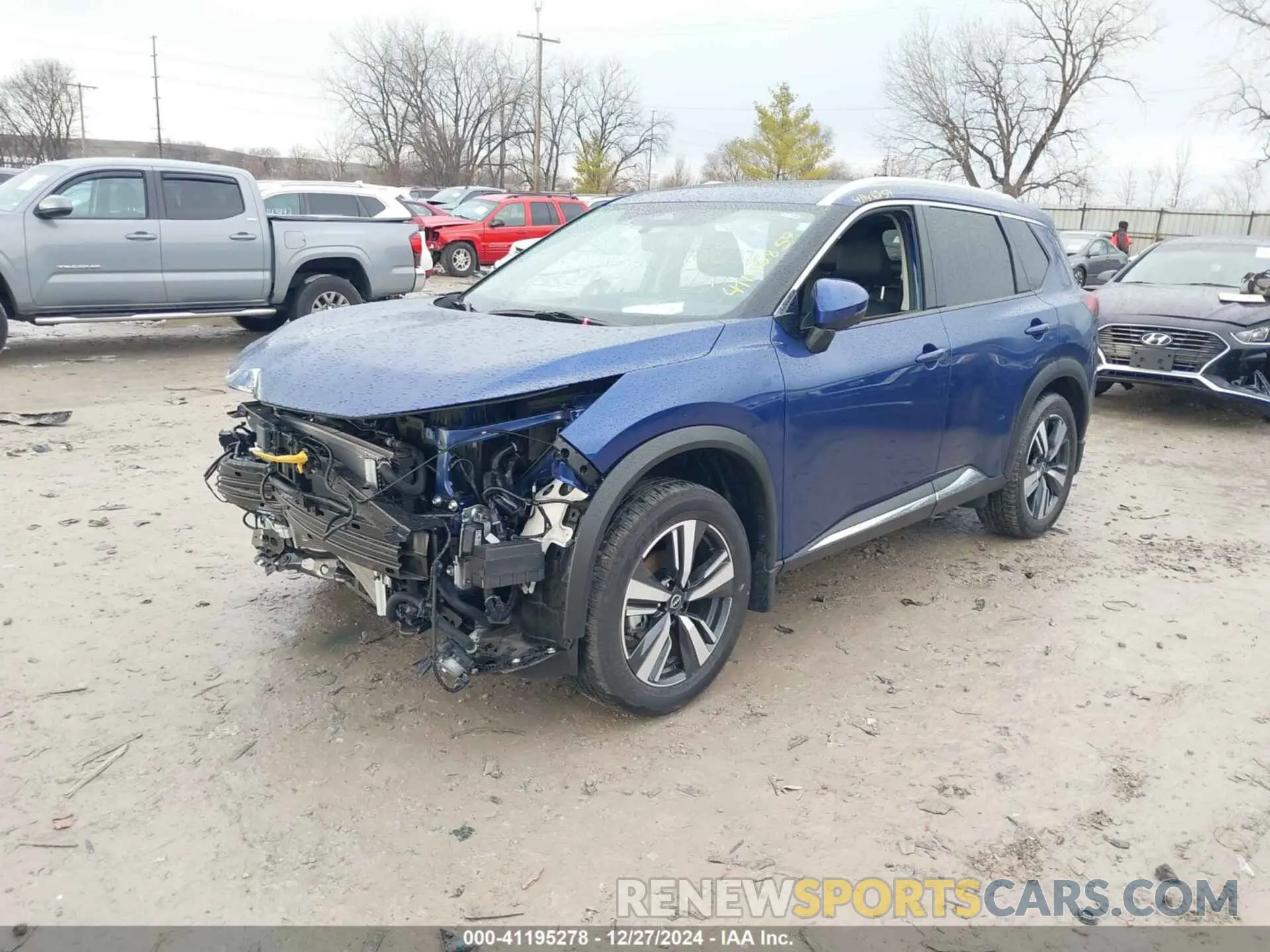2 Photograph of a damaged car JN8BT3DD2PW322665 NISSAN ROGUE 2023