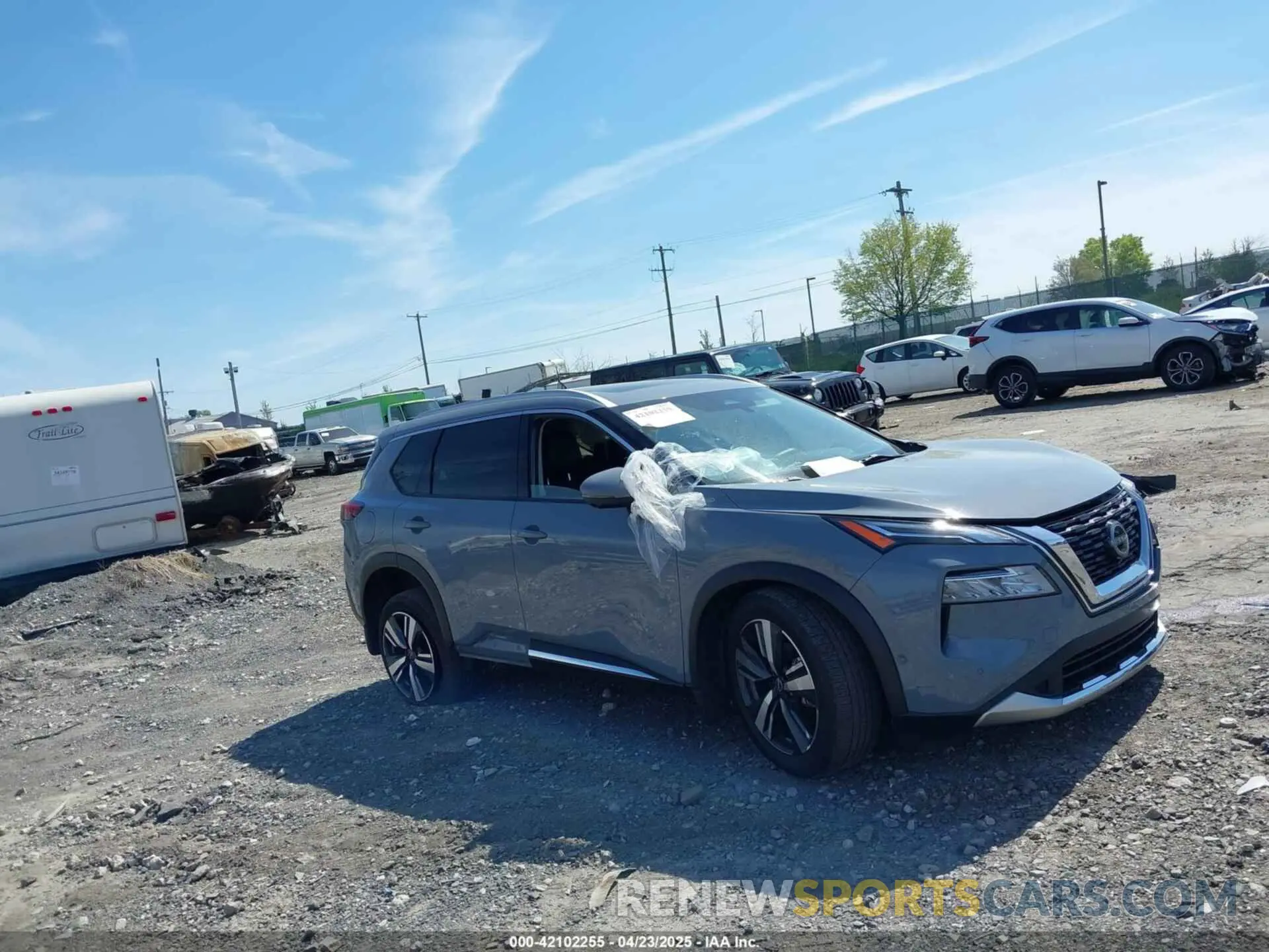 1 Photograph of a damaged car JN8BT3DD3PW313036 NISSAN ROGUE 2023