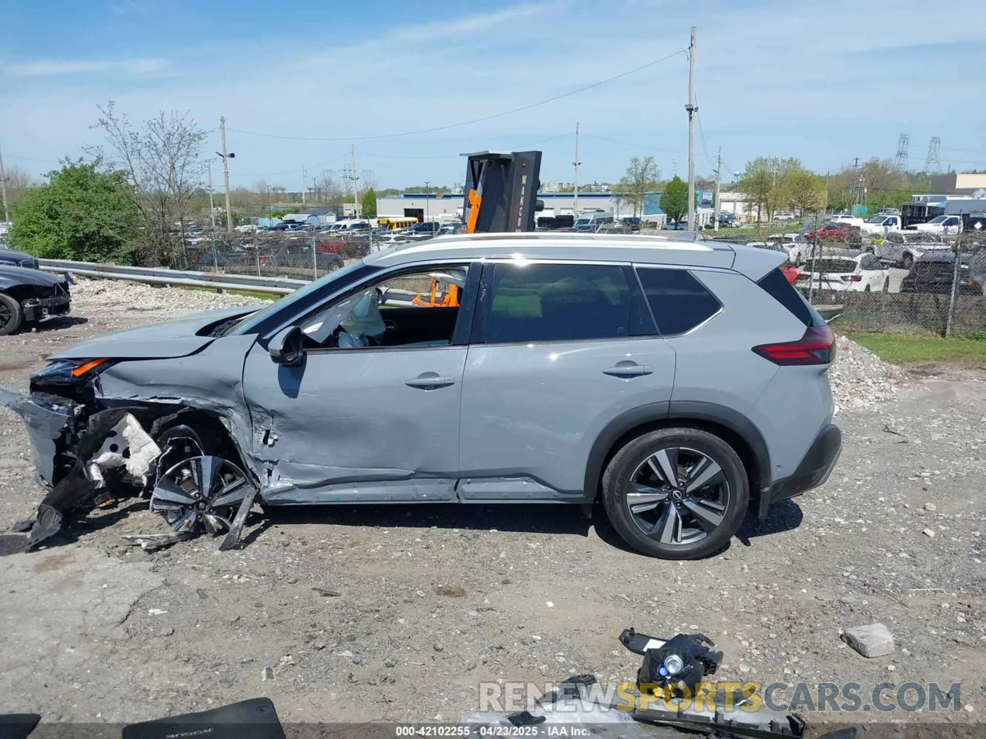 15 Photograph of a damaged car JN8BT3DD3PW313036 NISSAN ROGUE 2023